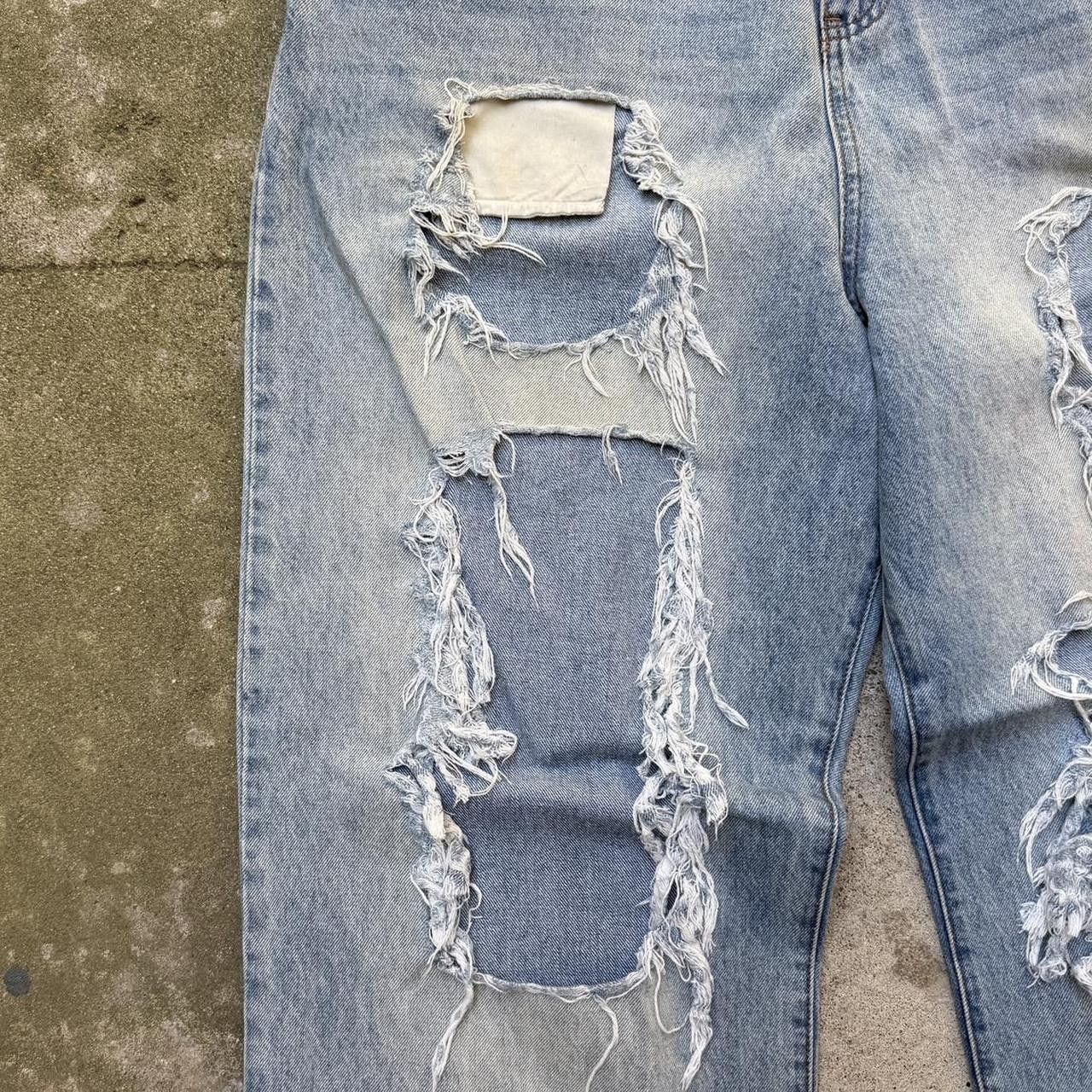 basketcase gallery Basketcase Gallery LAX Blowout denim Jeans Destroyed 34 Size US 34 / EU 50 - 4 Thumbnail