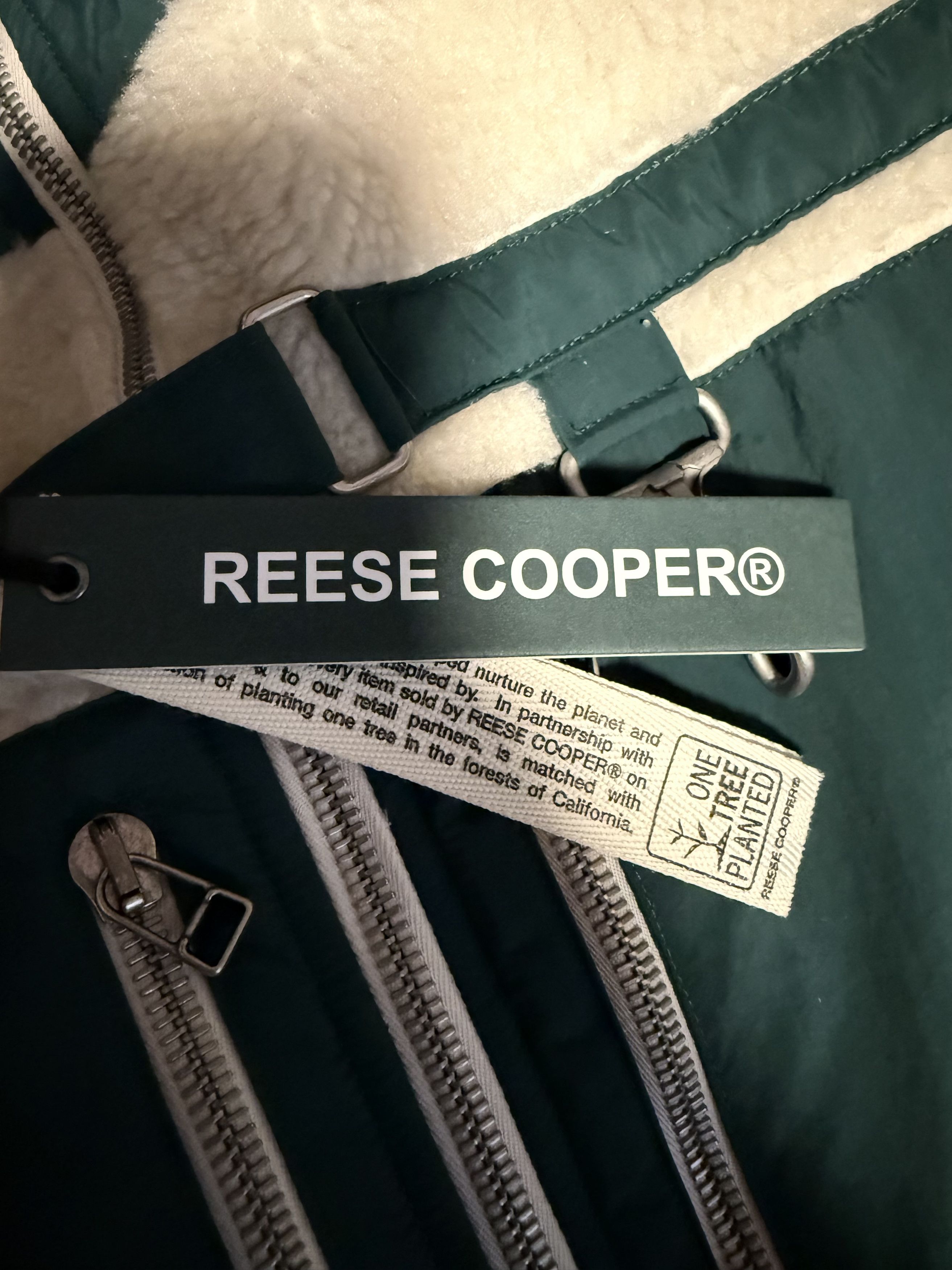 Reese Cooper BNWT Reese Cooper Fleece Jacket - Small - Green / Ivory Size US S / EU 44-46 / 1 - 12 Thumbnail