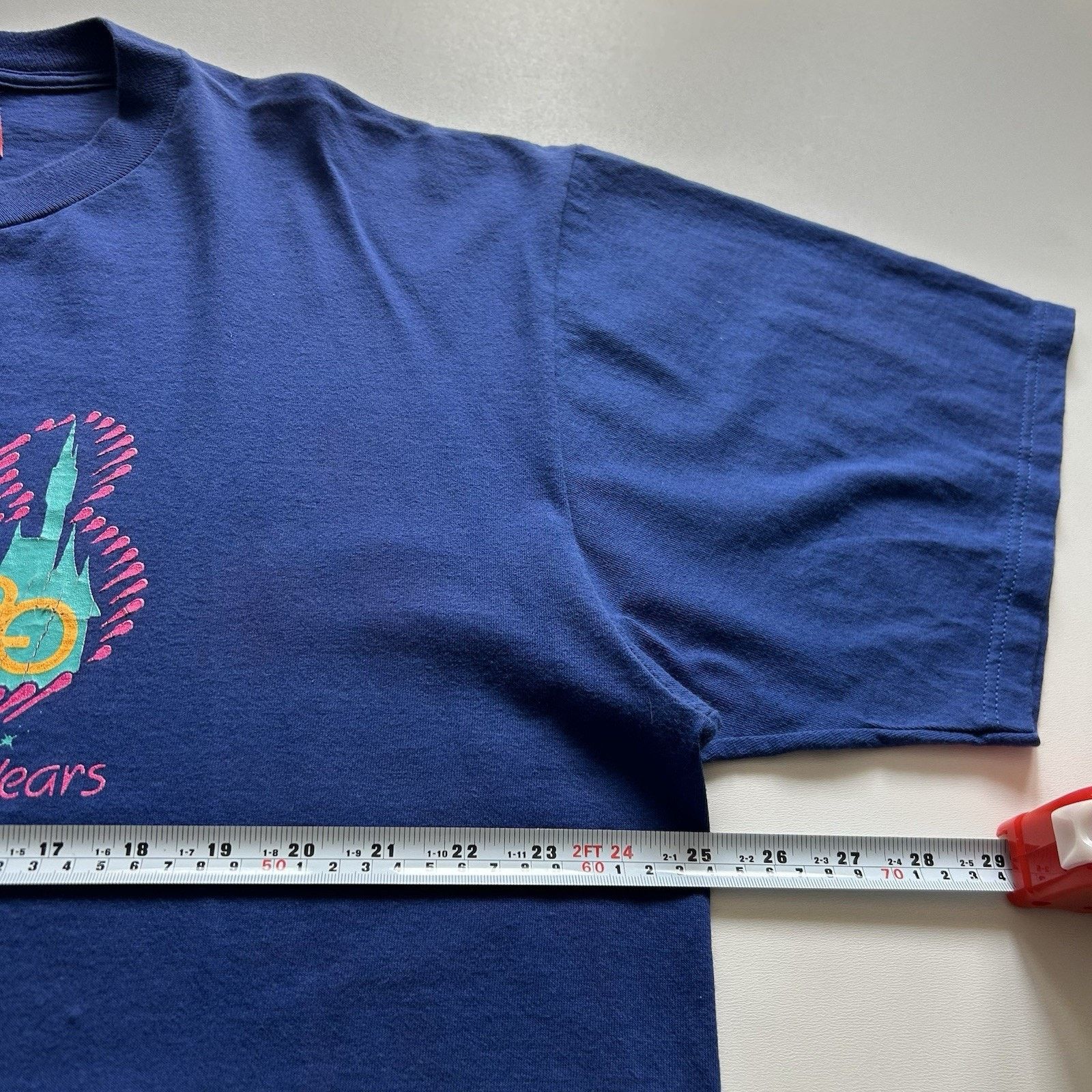 Disney × Mickey Mouse × Vintage Vintage 90s Walt Disney World T Shirt 2XL 20 Magical Years Size US XXL / EU 58 / 5 - 3 Thumbnail