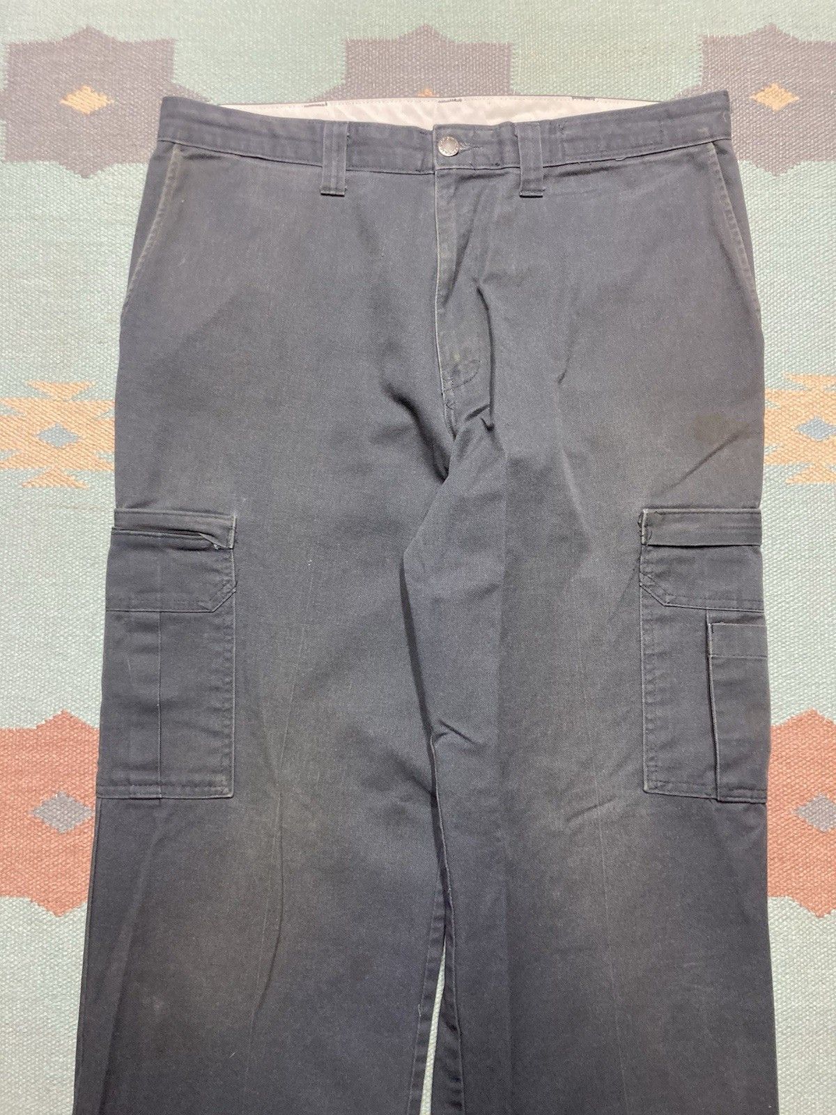 Dickies × Vintage dickies work pants cargo pocket skater baggy chino 36x33 Size US 36 / EU 52 - 3 Thumbnail