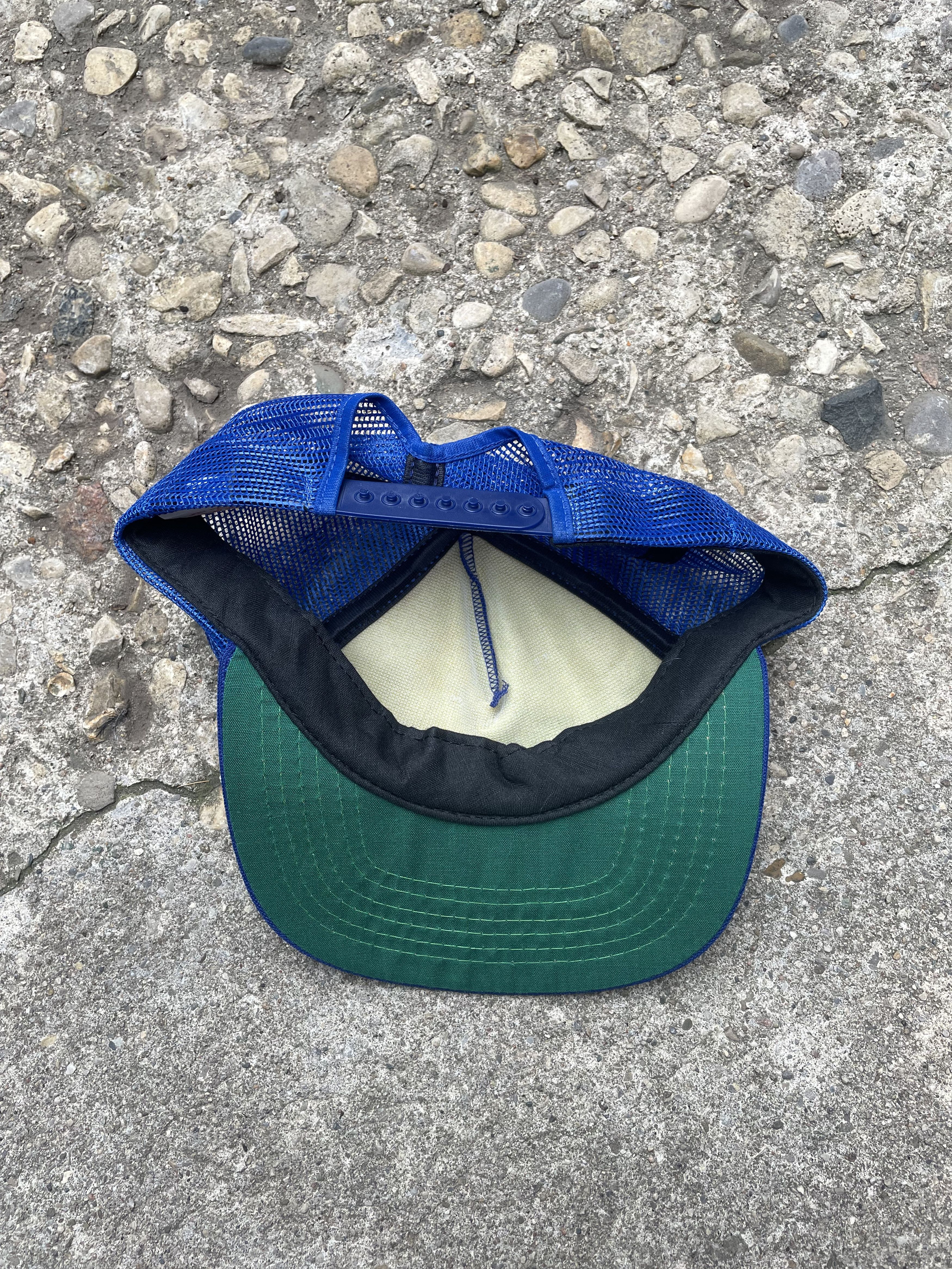 New Era × Vintage VTG 1980's INMETCO Trucker Snapback Hat Size ONE SIZE - 3 Thumbnail