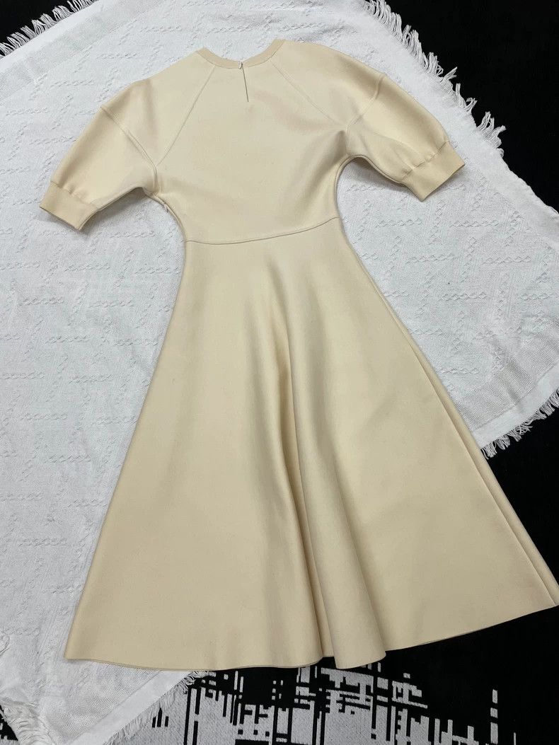 Dior Dior Beige dress Size XS / US 0-2 / IT 36-38 - 2 Thumbnail