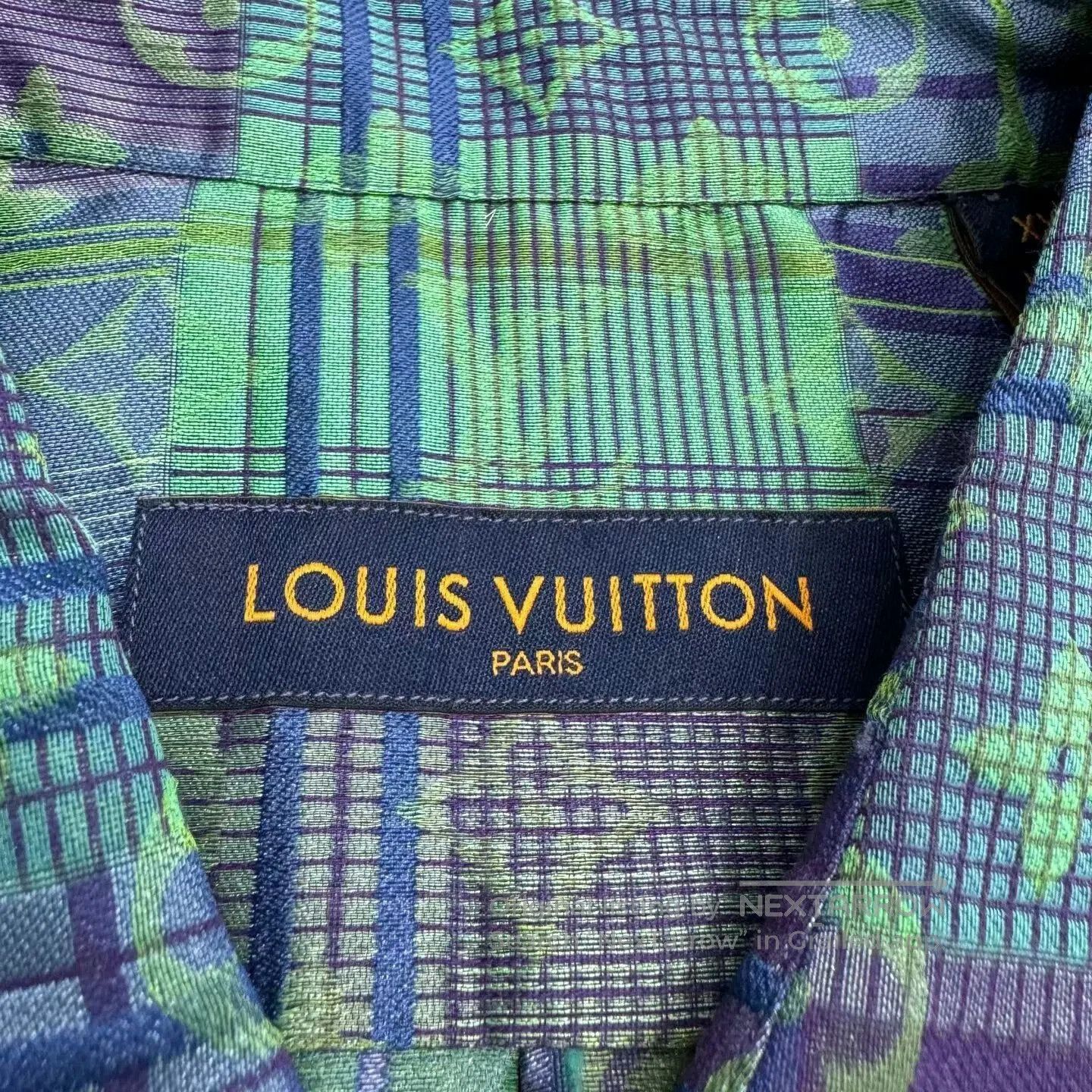 Louis Vuitton louis vuitton neon print button-up shirt. Size US XXL / EU 58 / 5 - 2 Thumbnail