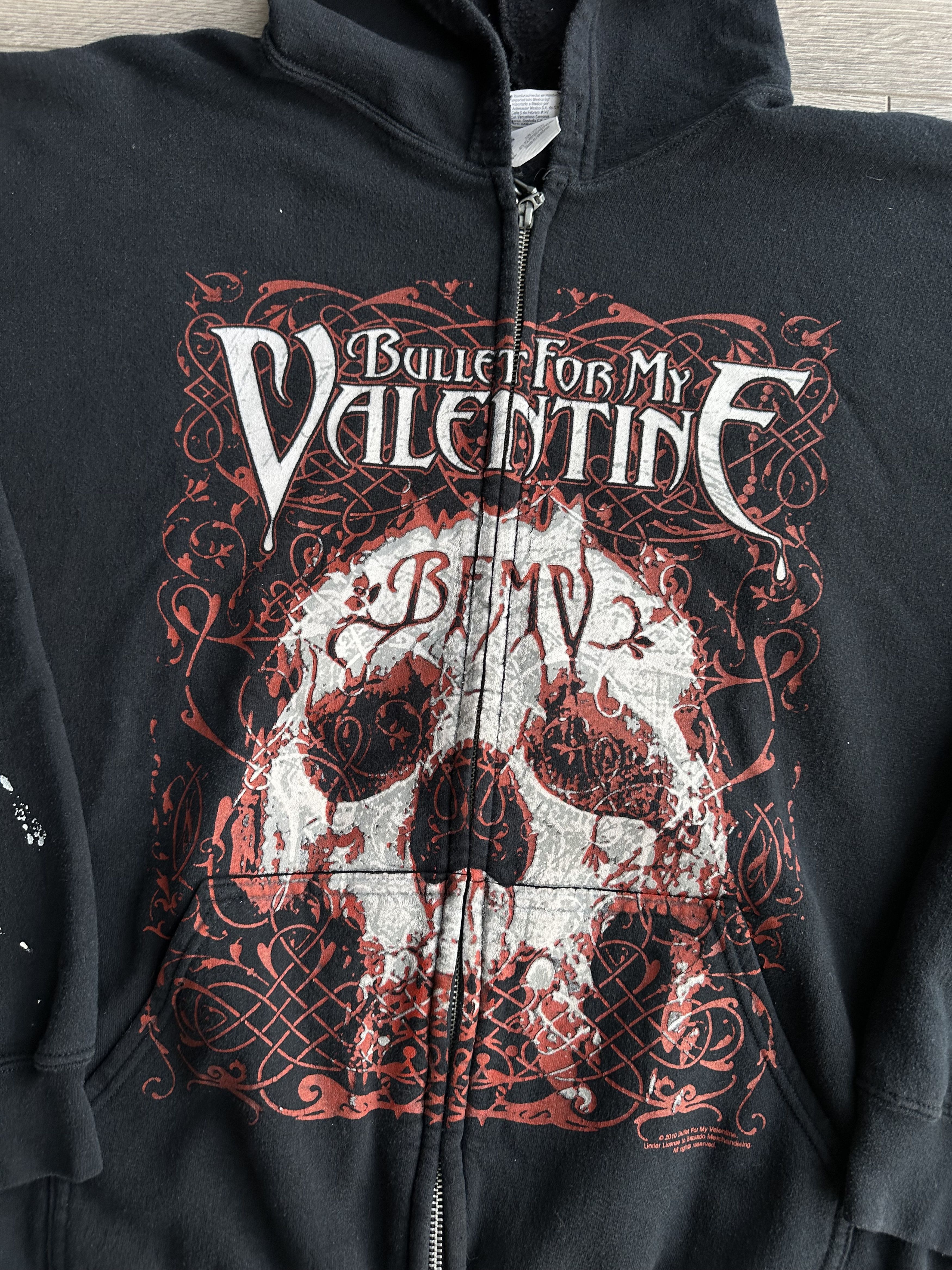Band Tees Bullet for my valentine Size US XL / EU 56 / 4 - 3 Thumbnail
