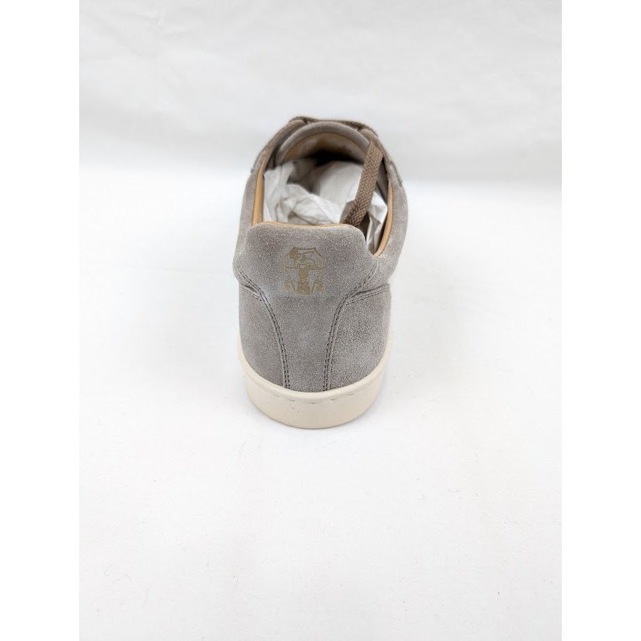 Brunello Cucinelli o1rshd1 Suede Low-Top Sneakers in Beige Size US 8 / EU 41 - 8 Thumbnail