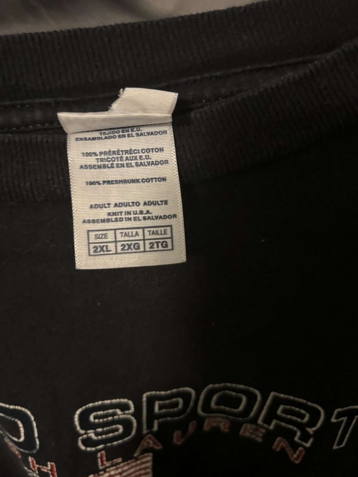 Polo Ralph Lauren × Vintage Vintage Polo Port Tee Size US XXL / EU 58 / 5 - 2 Thumbnail