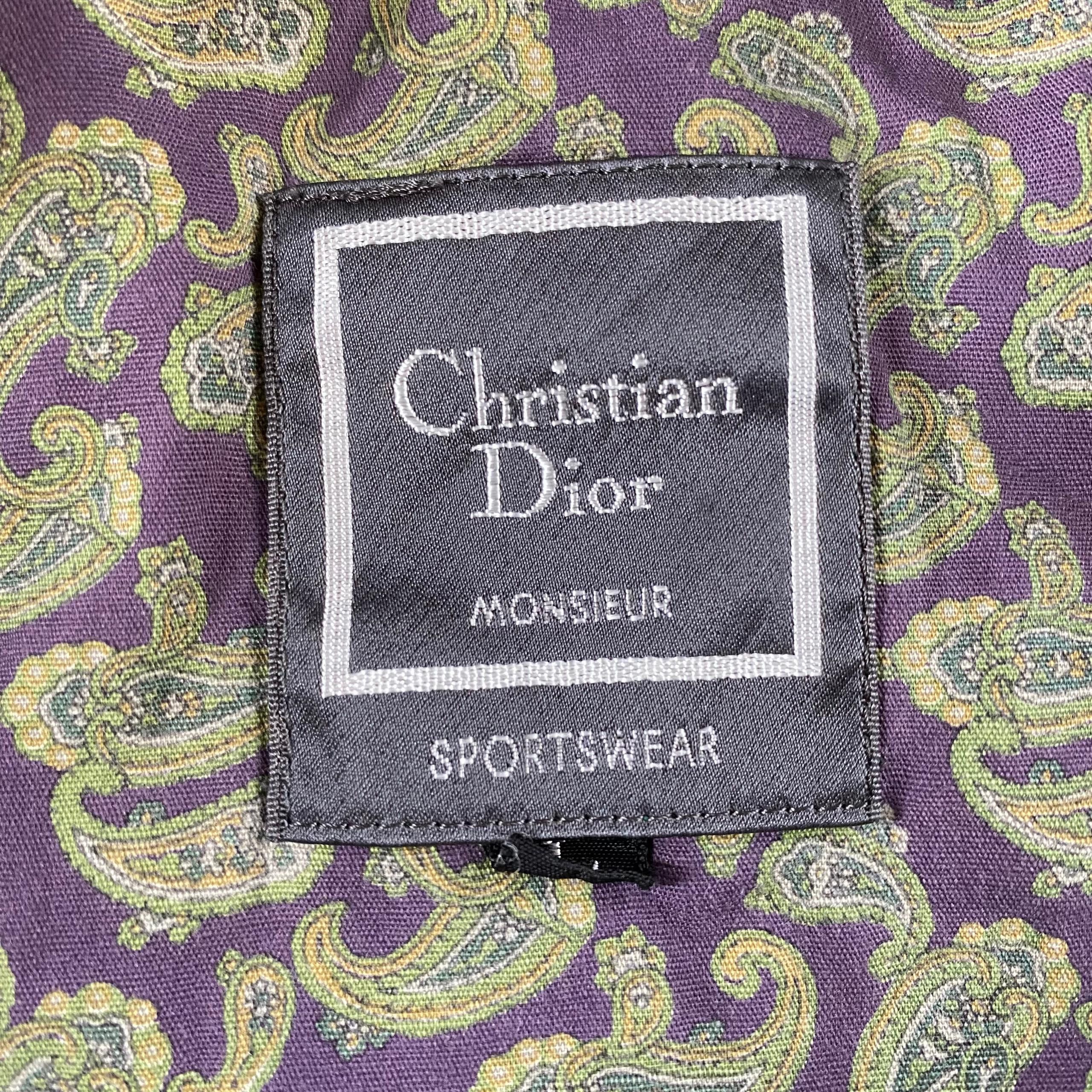 Christian Dior Monsieur Vintage Christian Dior Mousier Bombers Jacket Size US L / EU 52-54 / 3 - 9 Thumbnail