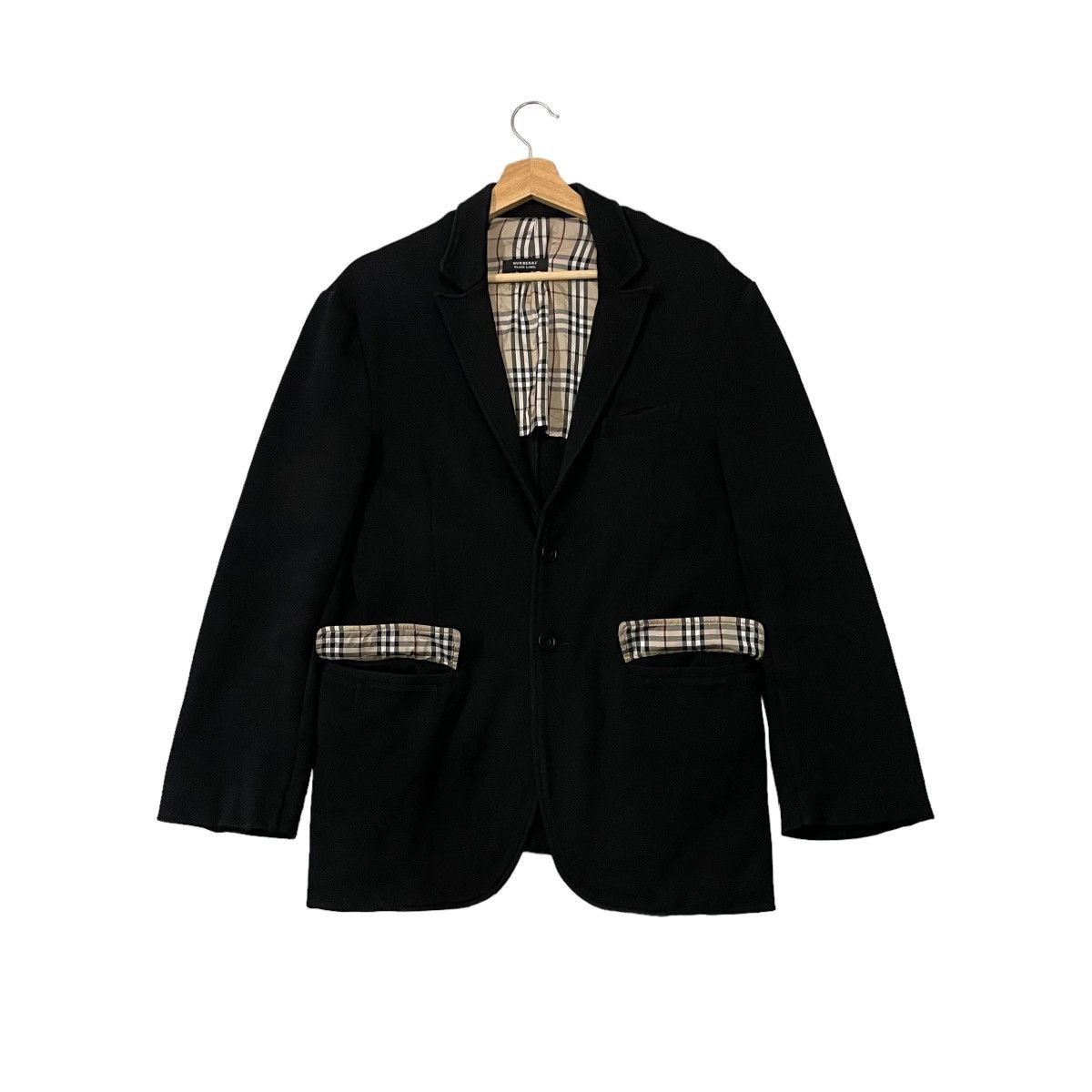 Burberry Vintage Burberry Black Label Novacheck Two Buttons Jacket Size US M / EU 48-50 / 2 - 1 Thumbnail