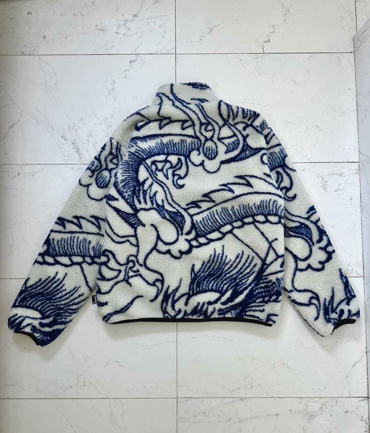 Stussy Stussy Dragon Fleece Sherpa Jacket Size US S / EU 44-46 / 1 - 2 Thumbnail