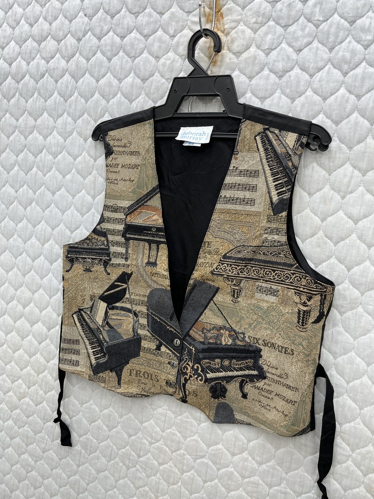 Designer 🔥STEALS🔥 DEBORAH MURRAY VEST Size M / US 6-8 / IT 42-44 - 3 Thumbnail