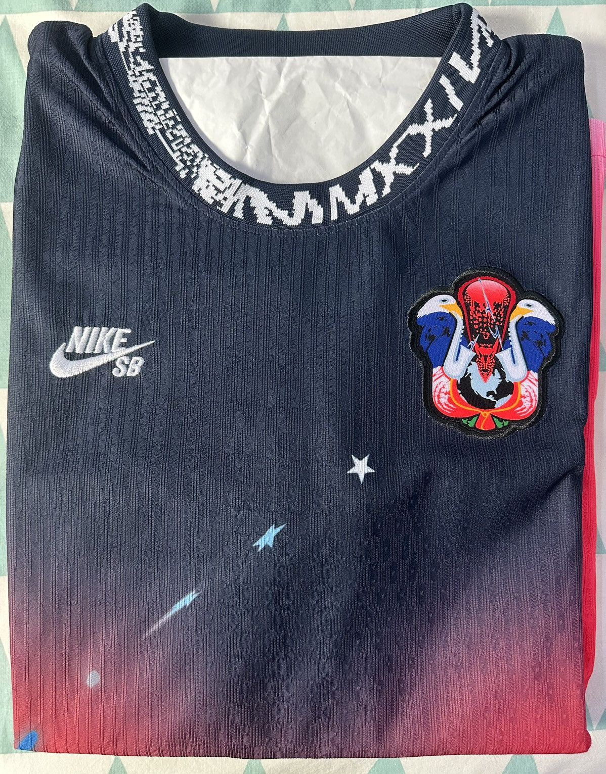 Nike NIKE SB 2024 USA Olympics Dri-Fit Eagle Jersey Skate Jersey Size US L / EU 52-54 / 3 - 3 Thumbnail