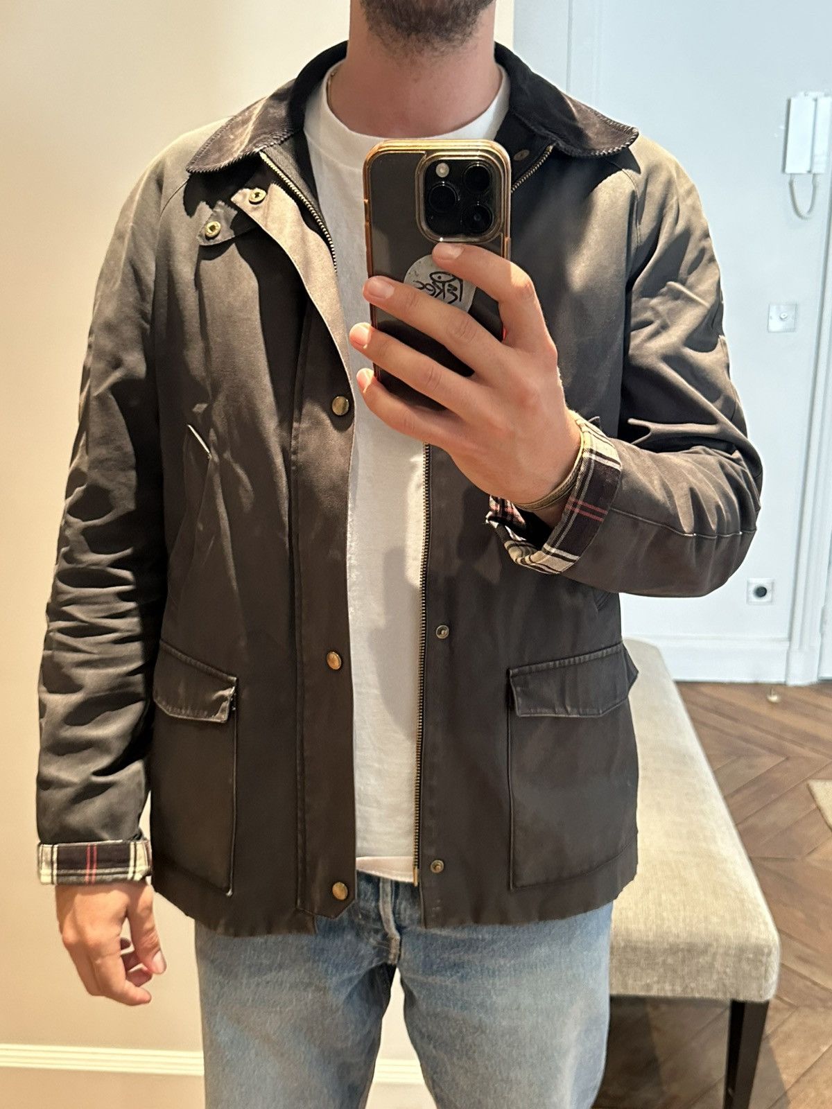 Sandro Sandro hunter jacket Barbour style Size US S / EU 44-46 / 1 - 1 Thumbnail