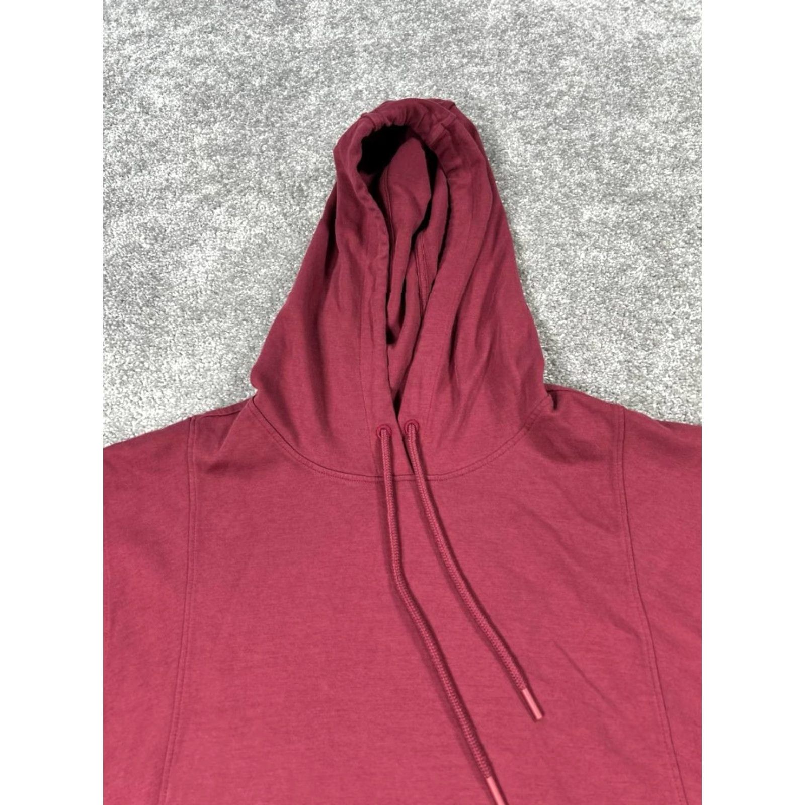 Athleta Athleta Hoodie Womens Large Red Yoga Pullover Size L / US 10 / IT 46 - 2 Thumbnail
