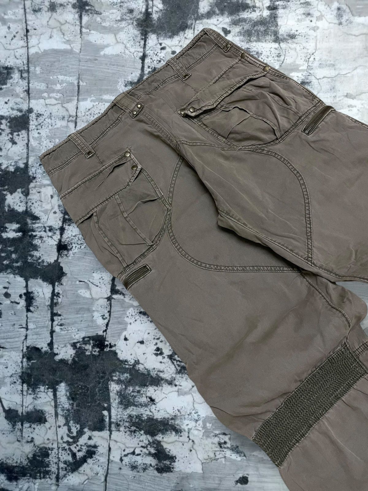 Avirex Vintage Designer Avirex Flight Garment Cargo Tactical Pant Size US 33 - 16 Thumbnail