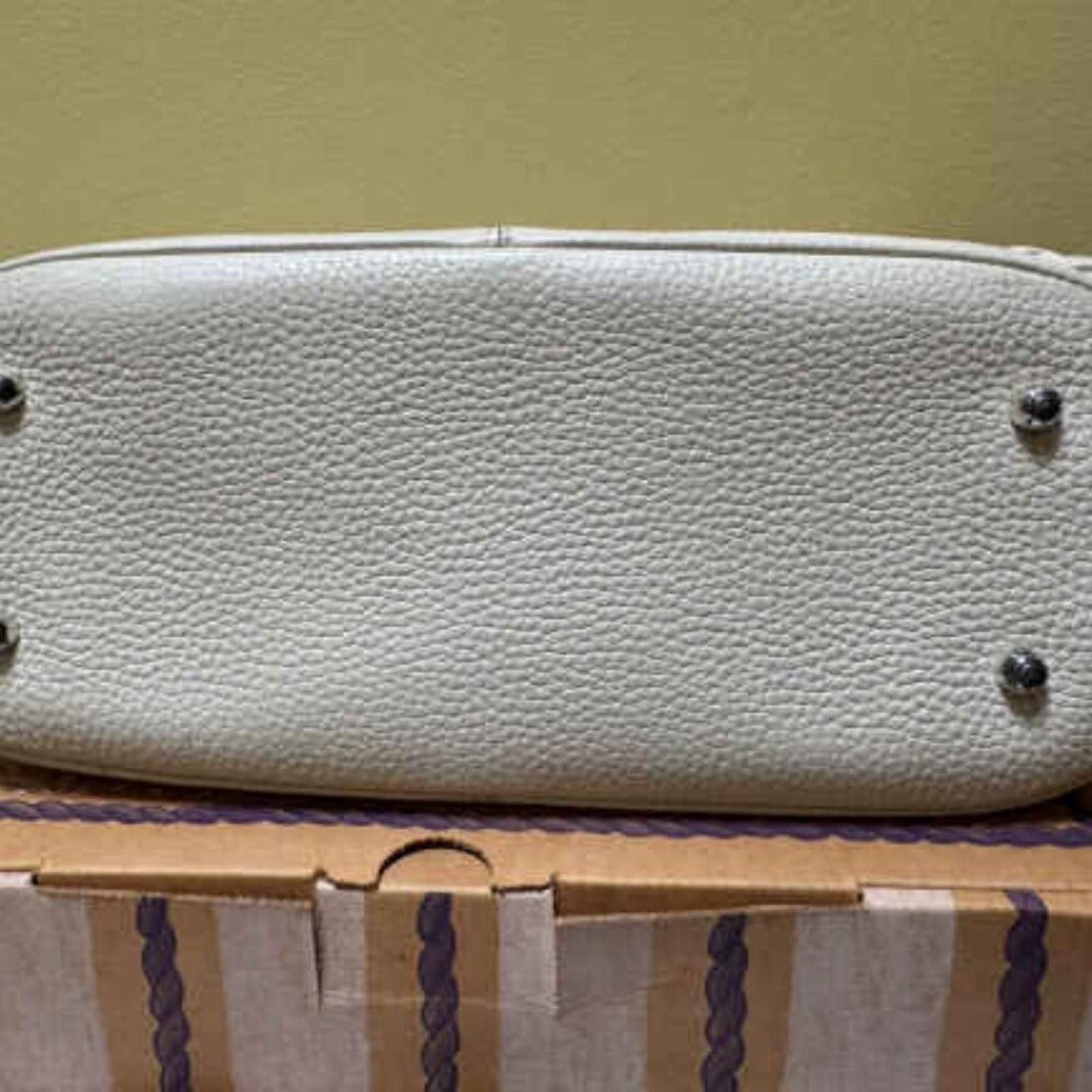 Brighton Brighton Pebbled Leather Hobo Bag Woven Trim Dust Bag & Box Size ONE SIZE - 7 Thumbnail