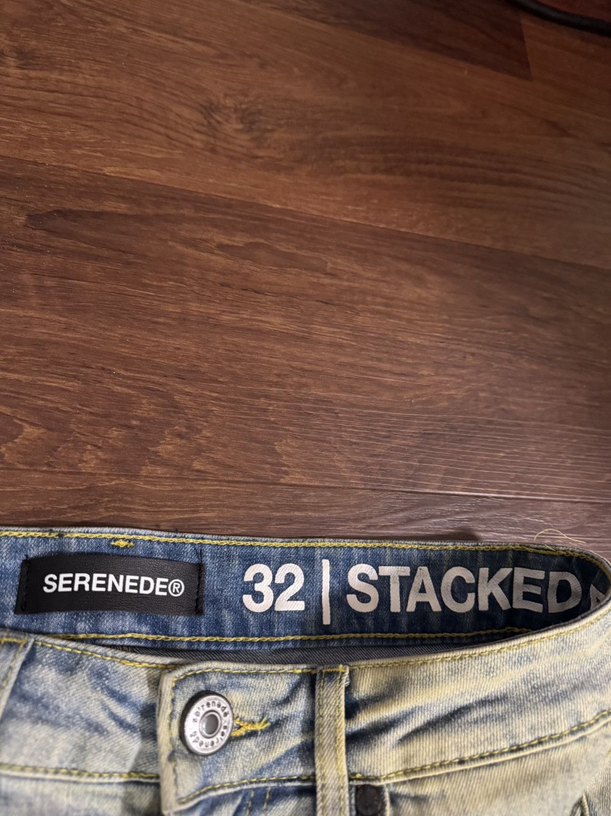 SERENEDE SERENEDE “TIERRA” Stacked Jeans 32 Size US 32 / EU 48 - 3 Thumbnail