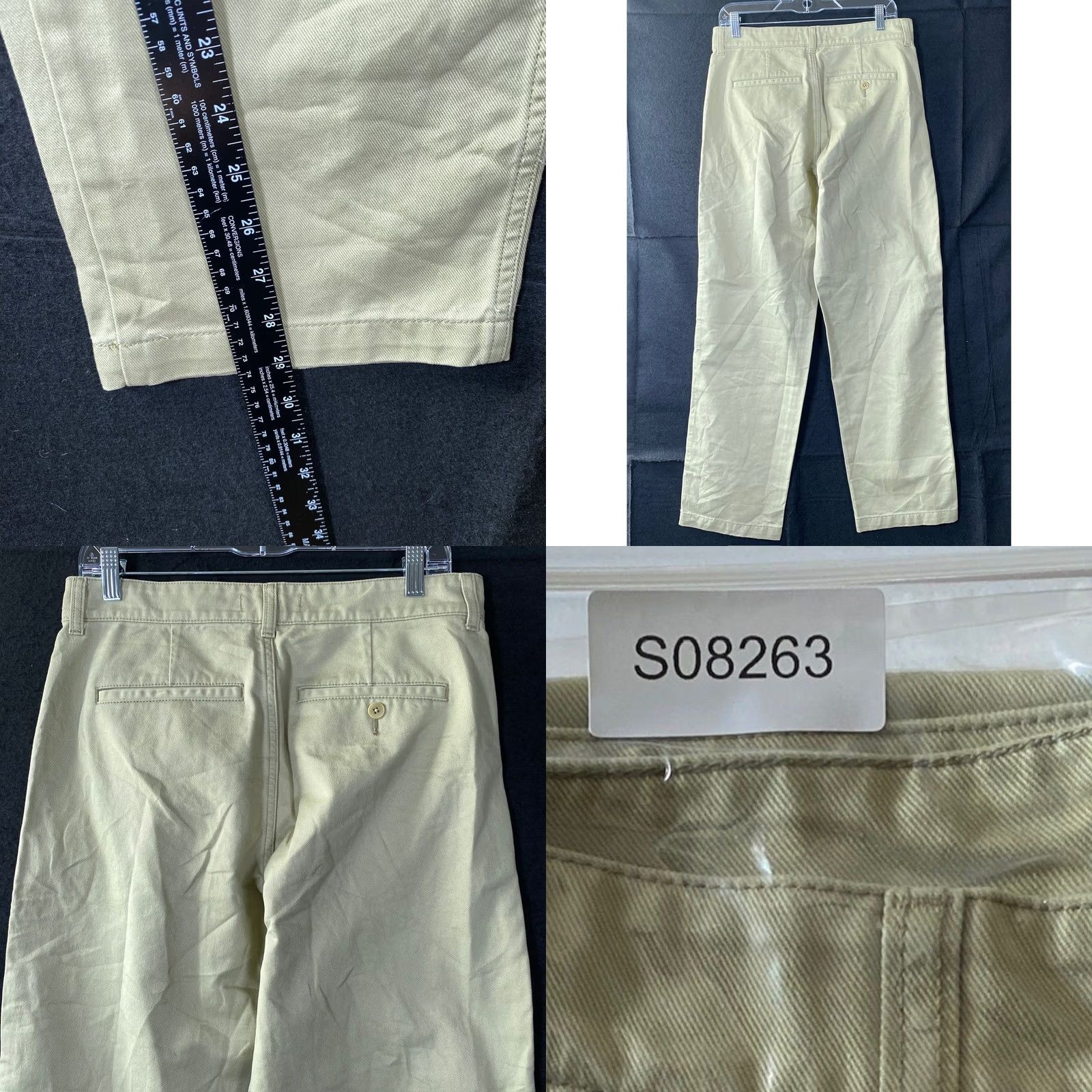 Madewell Madewell Jeans Pastel Green High Rise Straight 100% Cotton 28 Womens Boyfriend Regular 5-Pocket Denim Shirt? Size 28" / US 6 / IT 42 - 8 Thumbnail