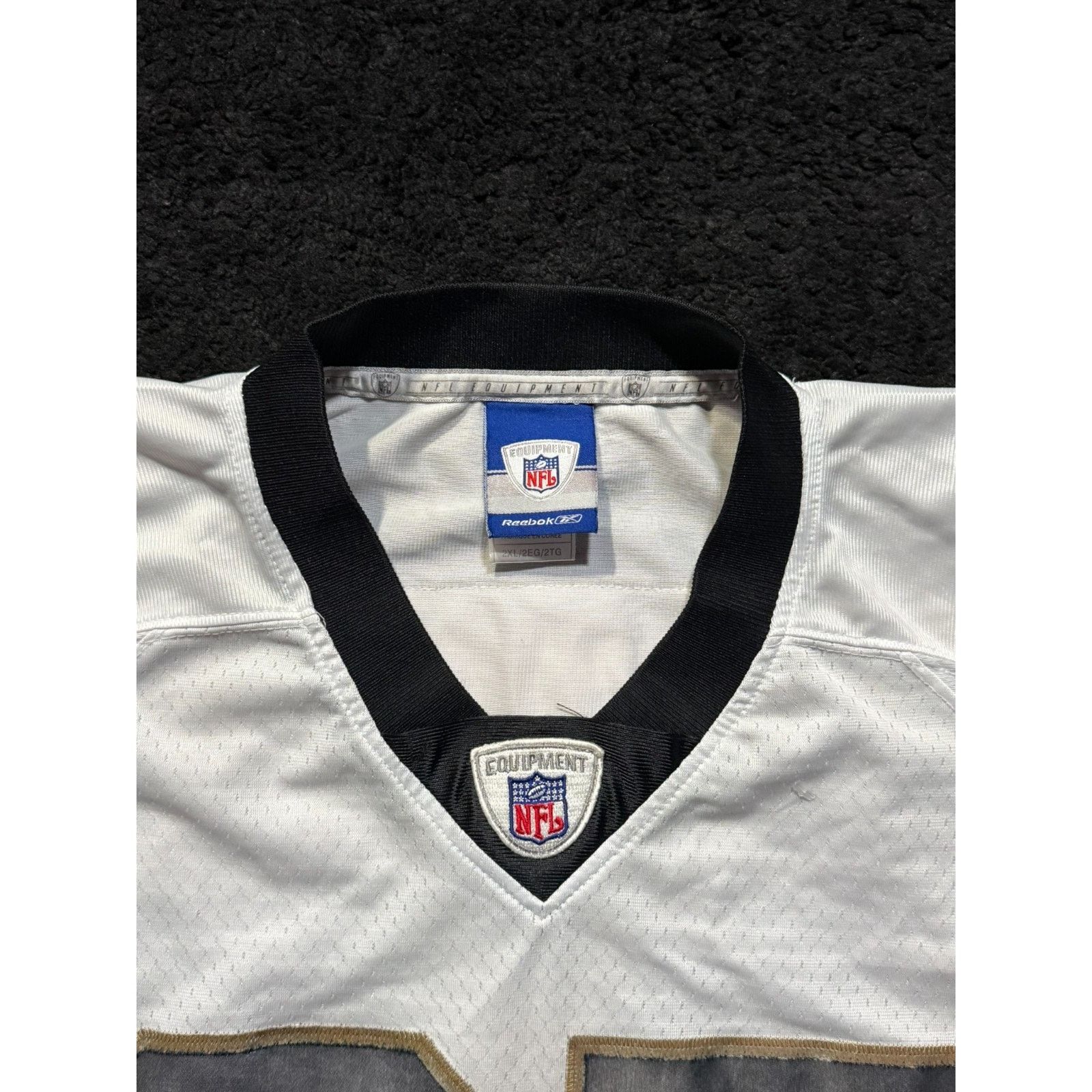 Reebok New Orleans Saints Reggie Bush #25 Reebok NFL Jersey 2XL Size US XXL / EU 58 / 5 - 5 Thumbnail