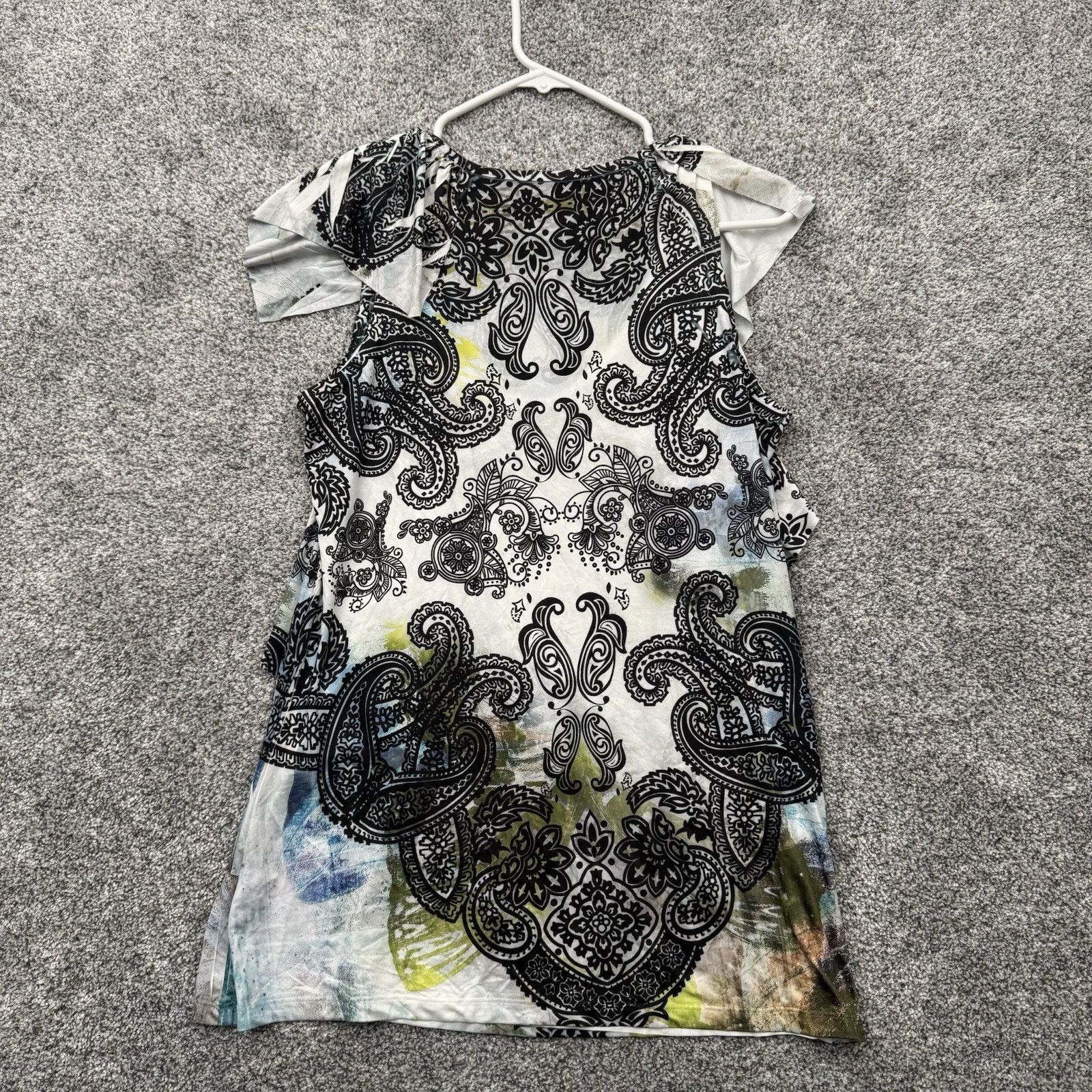 Other One World Tunic Top Womens S Whimsigoth Paisley Asymmetrical Size S / US 4 / IT 40 - 6 Thumbnail