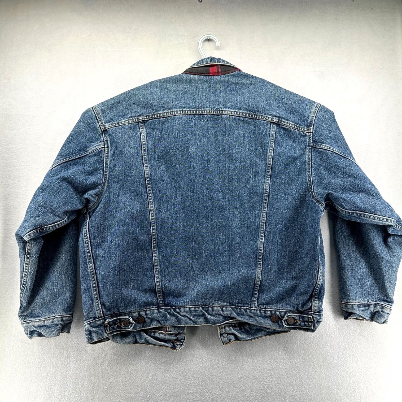 Levi's Levi's Jean Jacket Blue Men's L Long Sleeve Cotton Pockets Winter Regular Fit Size US L / EU 52-54 / 3 - 2 Thumbnail