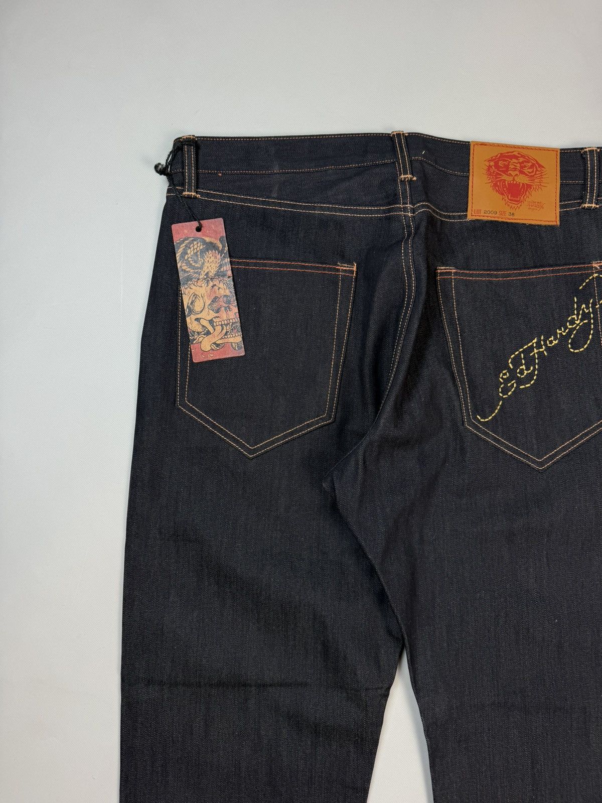 Ed Hardy BNWT! Ed Hardy By Christian Audigier Rap Baggy Denim Jeans Size US 38 / EU 54 - 6 Thumbnail