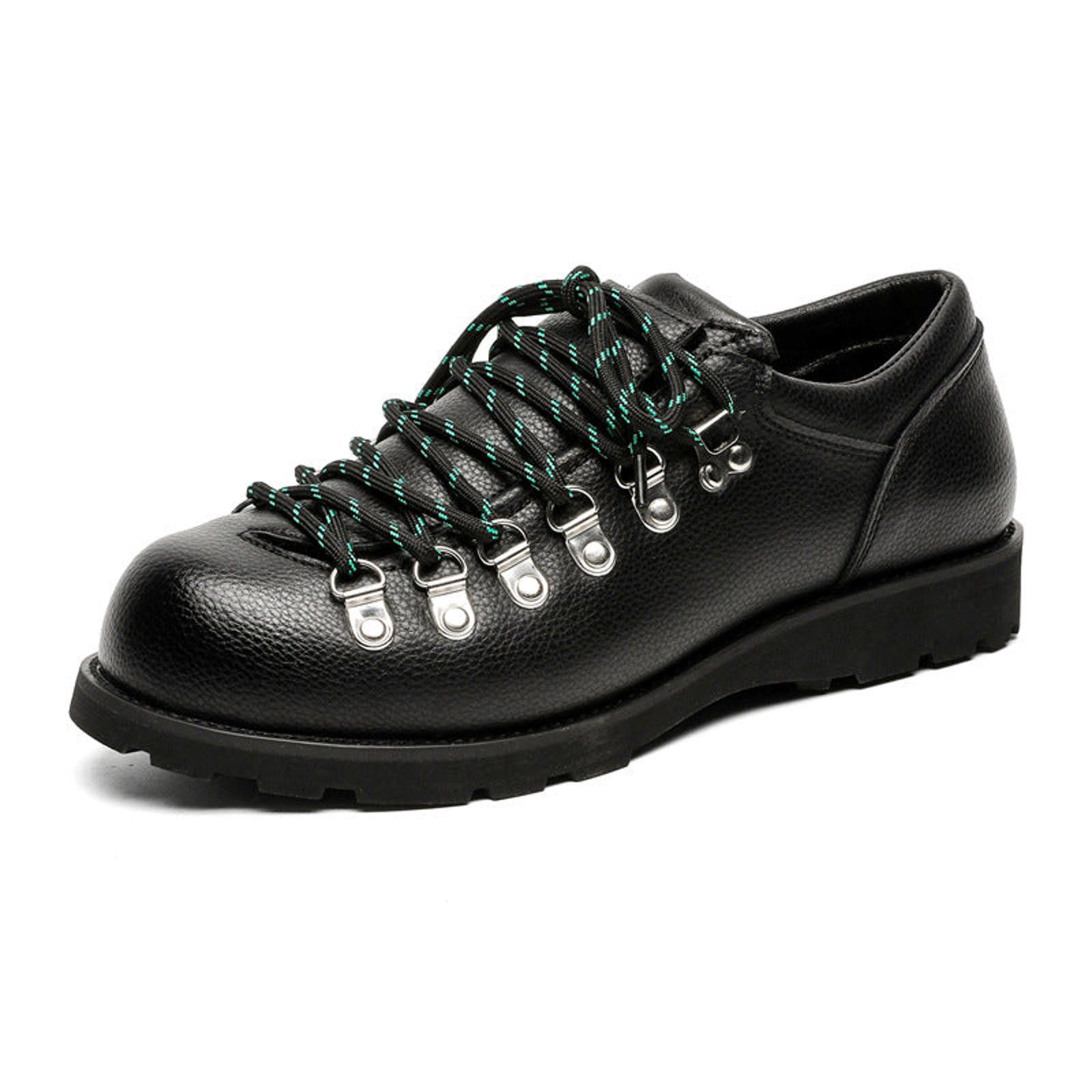 Leather Thick-Sole Retro Leather Oxford | Leather Shoe Size US 7 / EU 40 - 6 Thumbnail
