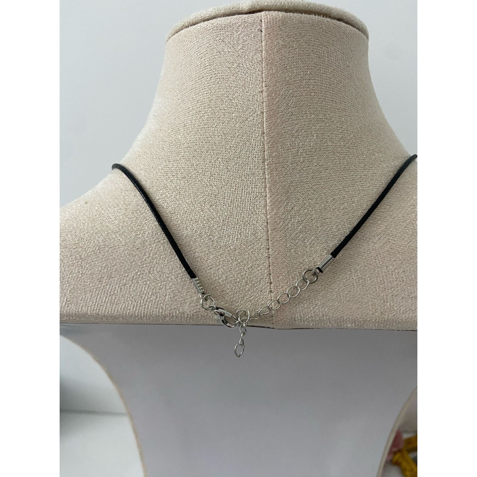 Handmade Cheetah heart pendant necklace Size ONE SIZE - 4 Thumbnail