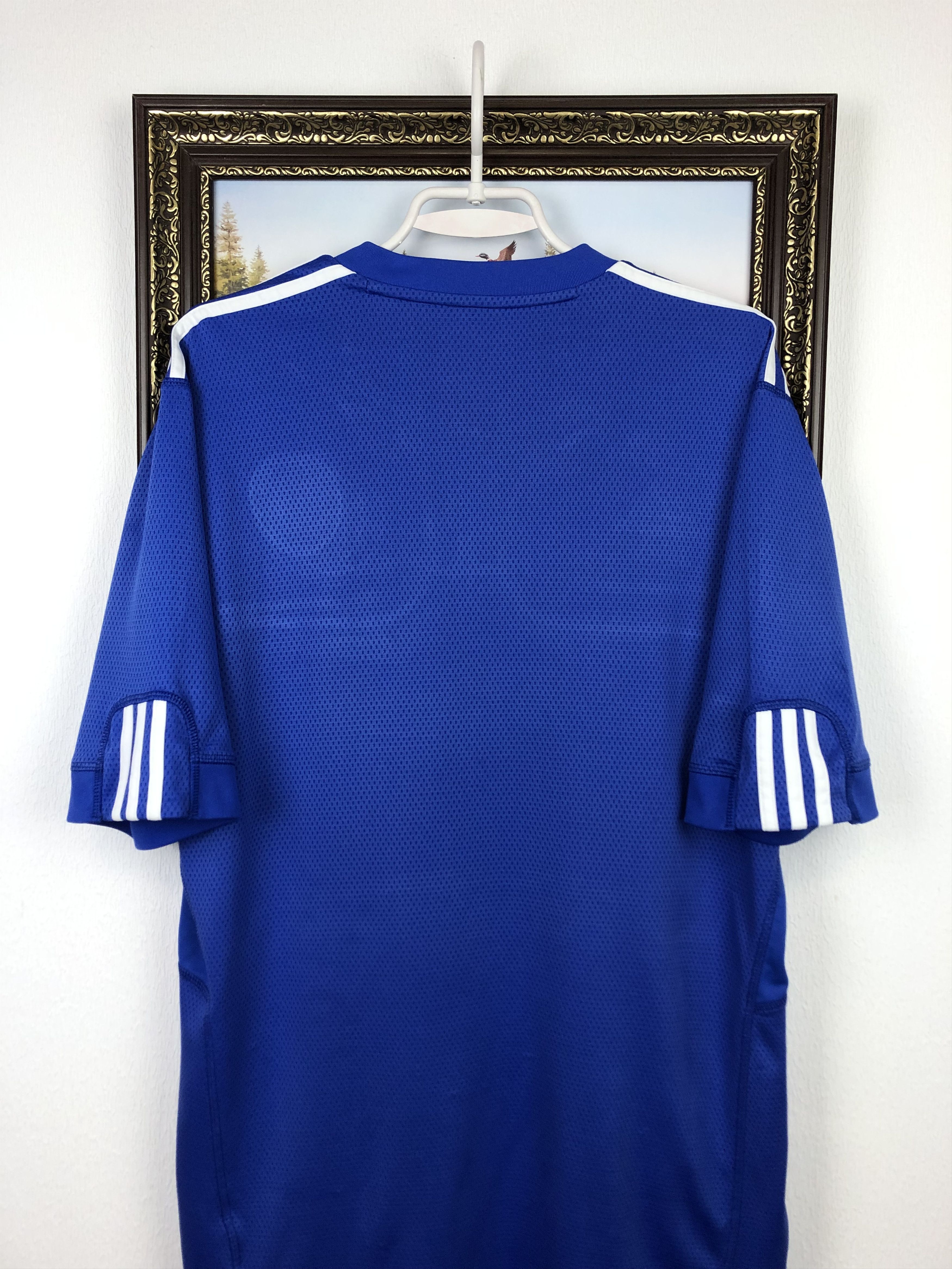 Adidas Chelsea Home football shirt 2009 Soccer Adidas Jersey Mens Size US XL / EU 56 / 4 - 12 Thumbnail