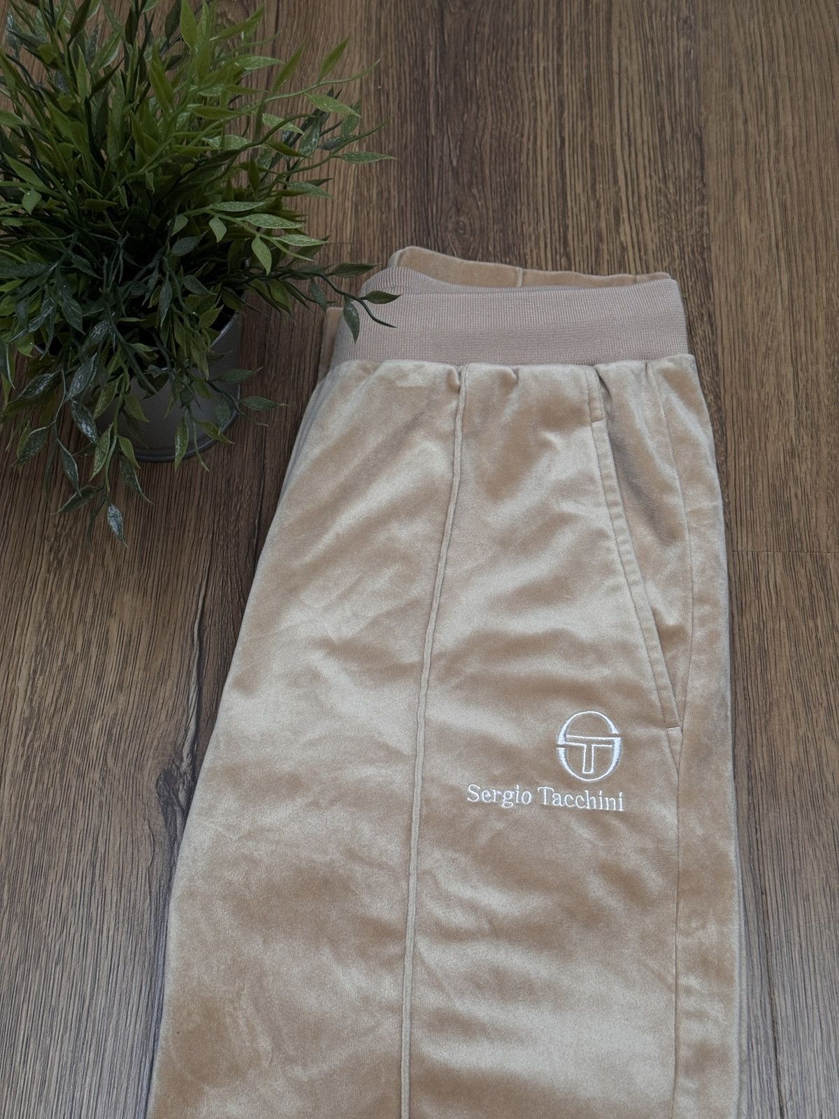 Sergio Tacchini Sergio Tacchini Velour Track Pants Size 36" / US 14 / IT 50 - 4 Thumbnail