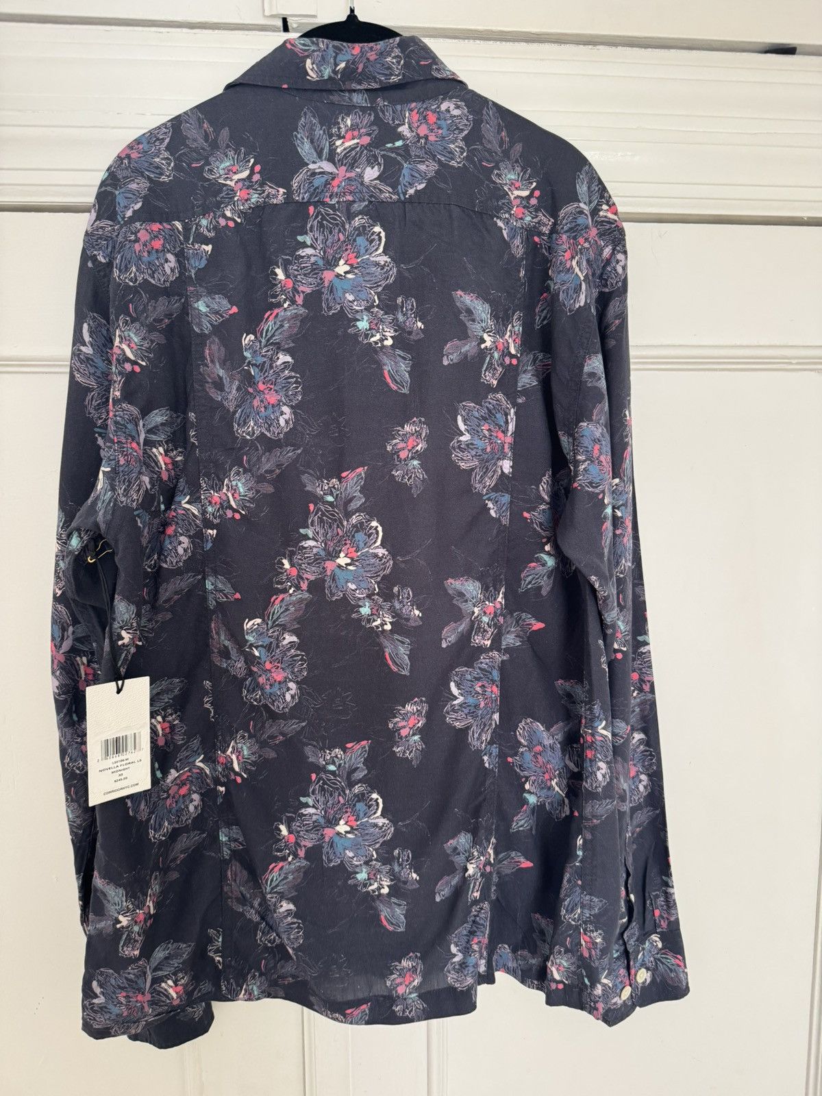 Corridor Corridor Novella Floral Print Long Sleeve Navy Lyocell Size US XS / EU 42 / 0 - 15 Thumbnail