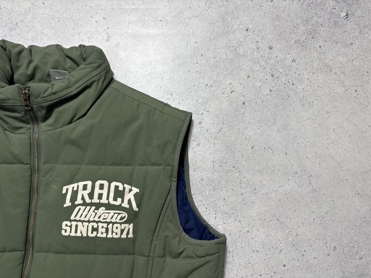 Nike Nike Athletic Vintage Down Puffer Vest Full Zip Jacket Size US M / EU 48-50 / 2 - 2 Thumbnail