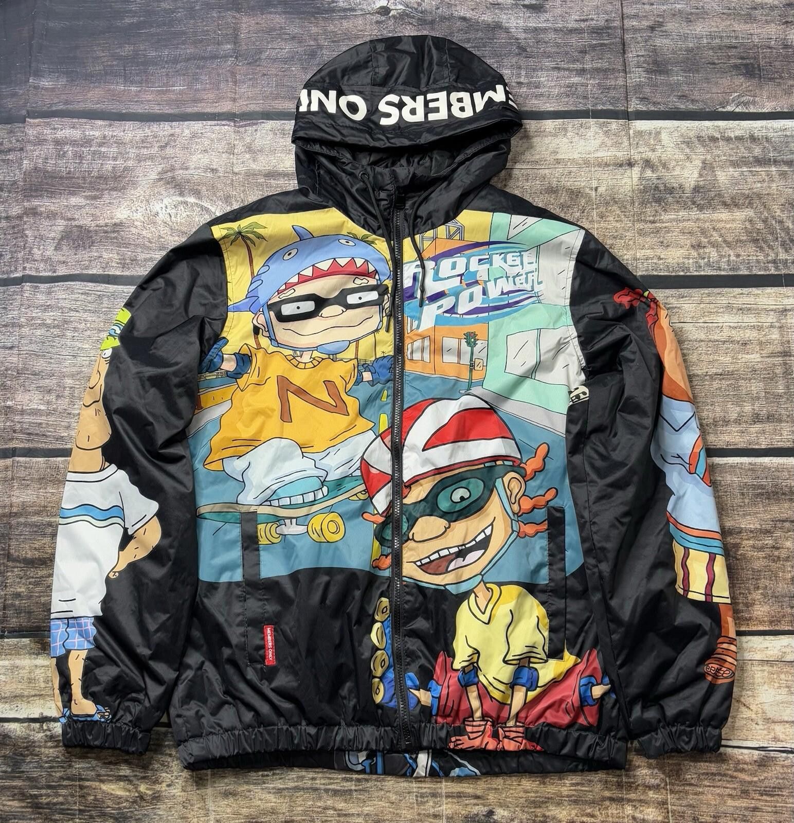 Members Only Members Only X Nickelodeon Jacket Men's Large Rugrats Size US L / EU 52-54 / 3 - 1 Thumbnail