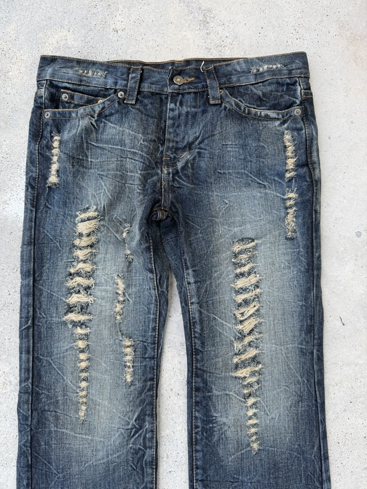 If Six Was Nine 2000s Archive Japanese Brand Grunge ifsixwasnine Style Jeans Size US 34 / EU 50 - 4 Thumbnail