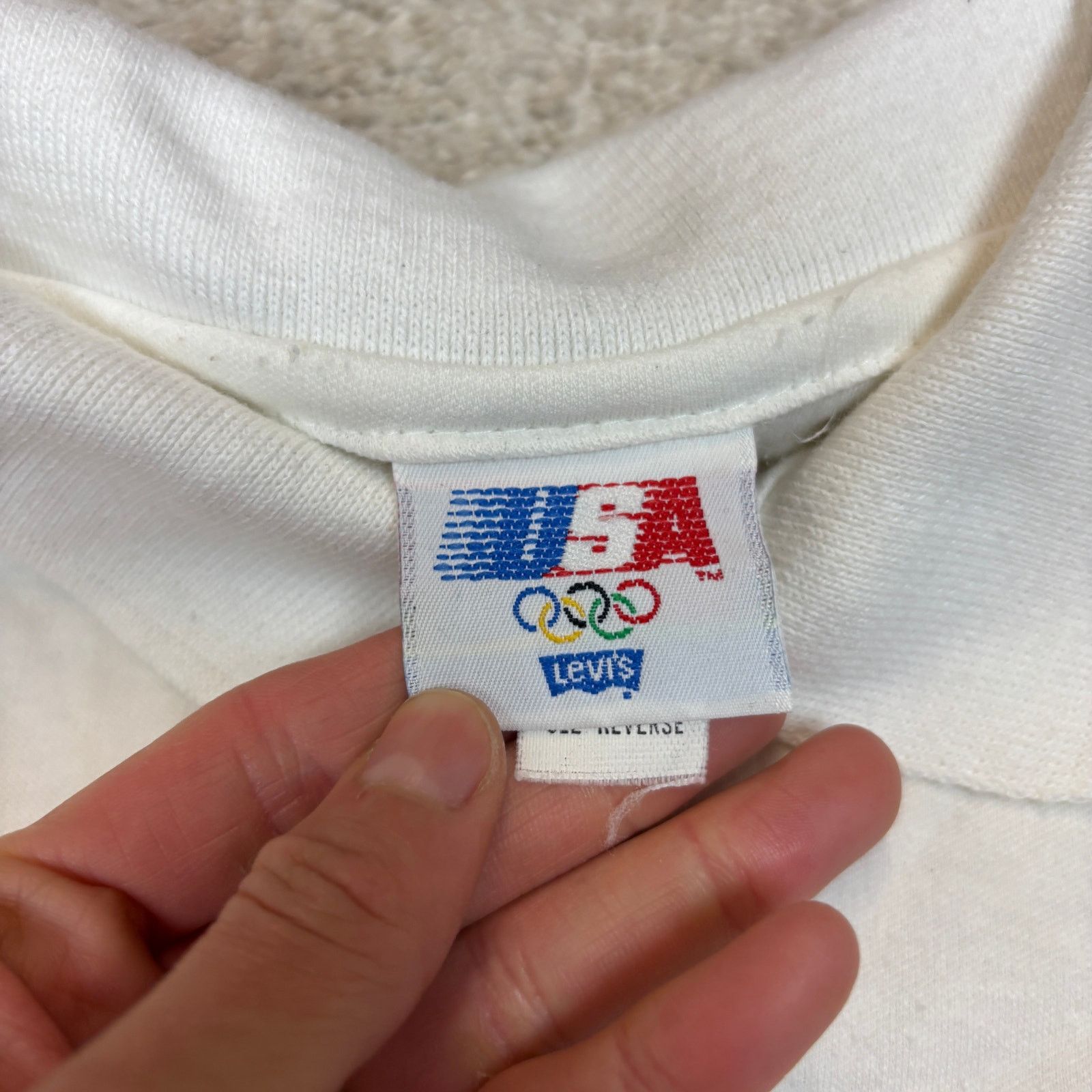 Levi's × USA Olympics × Vintage Vintage Levi's 1986 Olympics Long Sleeve Polo Shirt Men's L Size US L / EU 52-54 / 3 - 5 Thumbnail