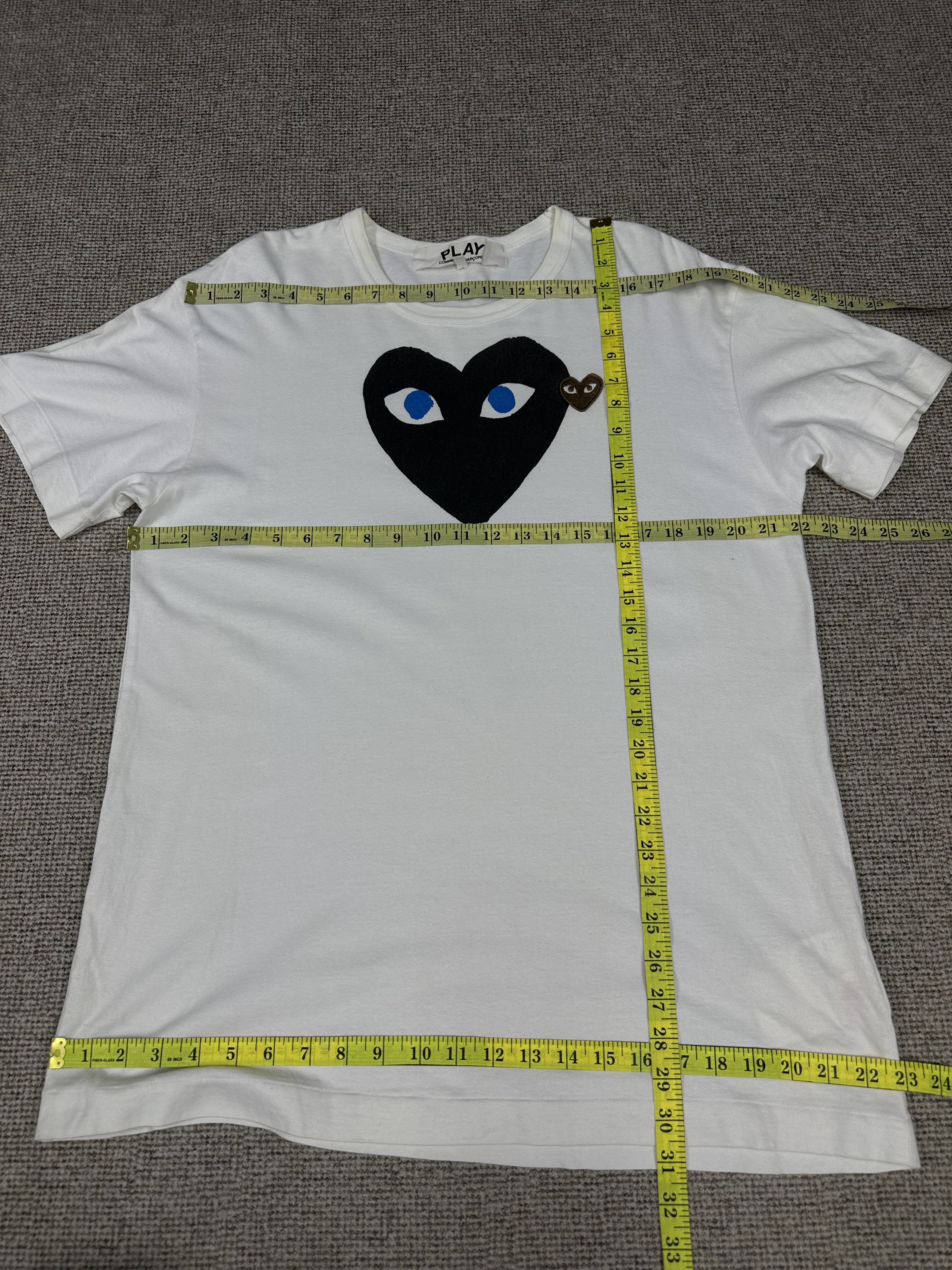 Comme des Garcons PLAY Play Comme Des Garcons Tshirt A1058 Size US L / EU 52-54 / 3 - 6 Thumbnail