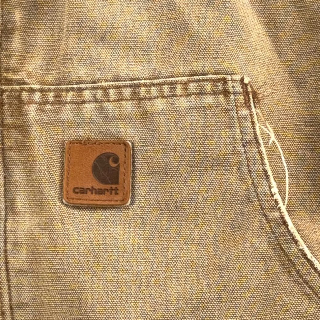 Carhartt VINTAGE Carhartt Jacket Adult EXTRA LARGE Brown Fade Duck Canvas Hooded Workwear WV Logo XL Mens Add wording remains from original title Size US XL / EU 56 / 4 - 7 Thumbnail