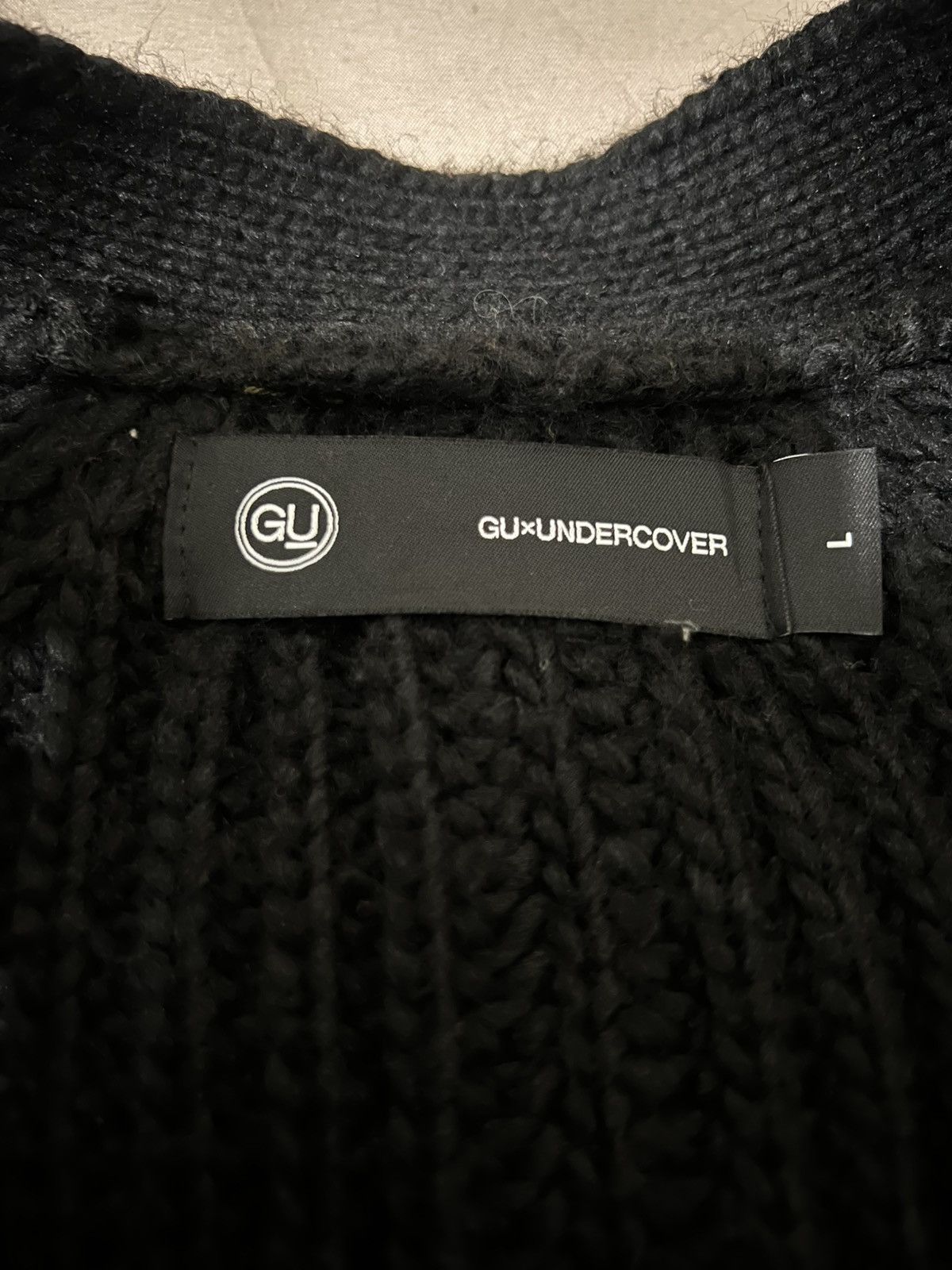 GU × Undercover UNDERCOVER X GU Cardigan black Size US L / EU 52-54 / 3 - 7 Thumbnail