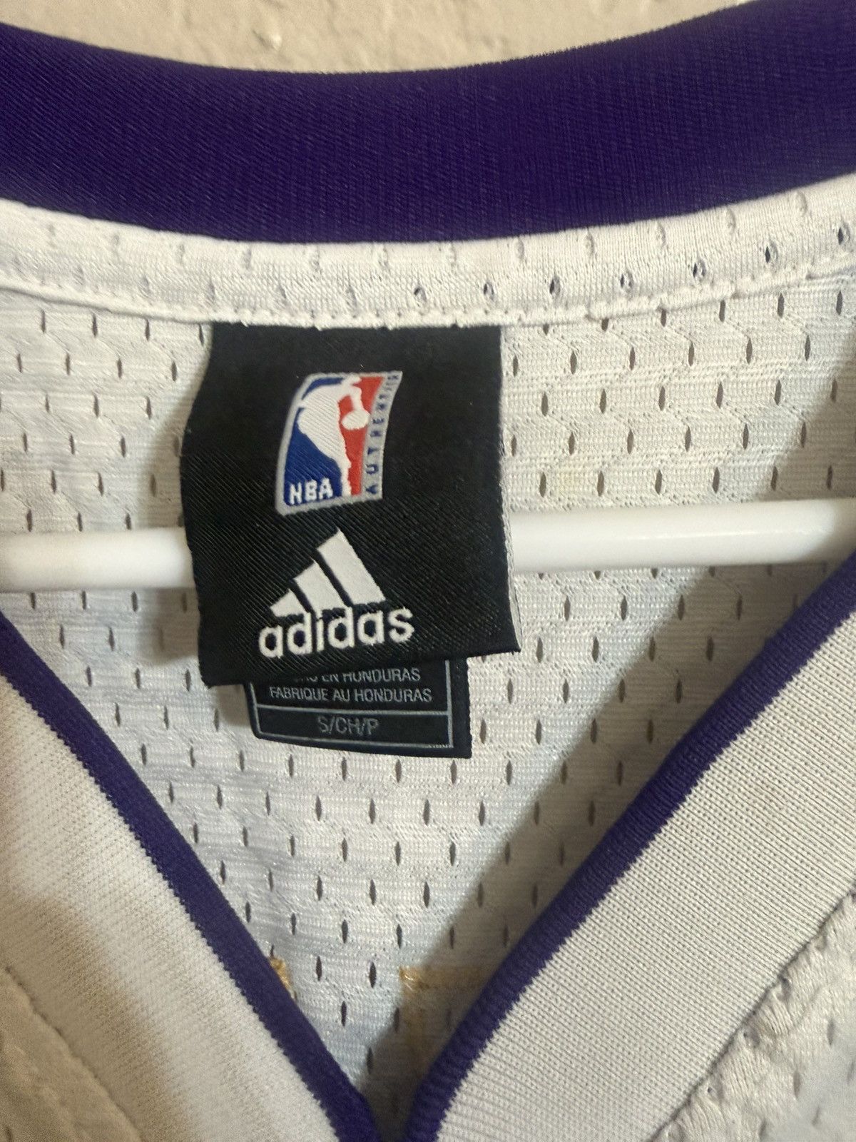 Adidas NOCHE LATINA KOBE BRYANT ADIDAS LAKERS SMALL S SWINGMAN Size US S / EU 44-46 / 1 - 5 Thumbnail