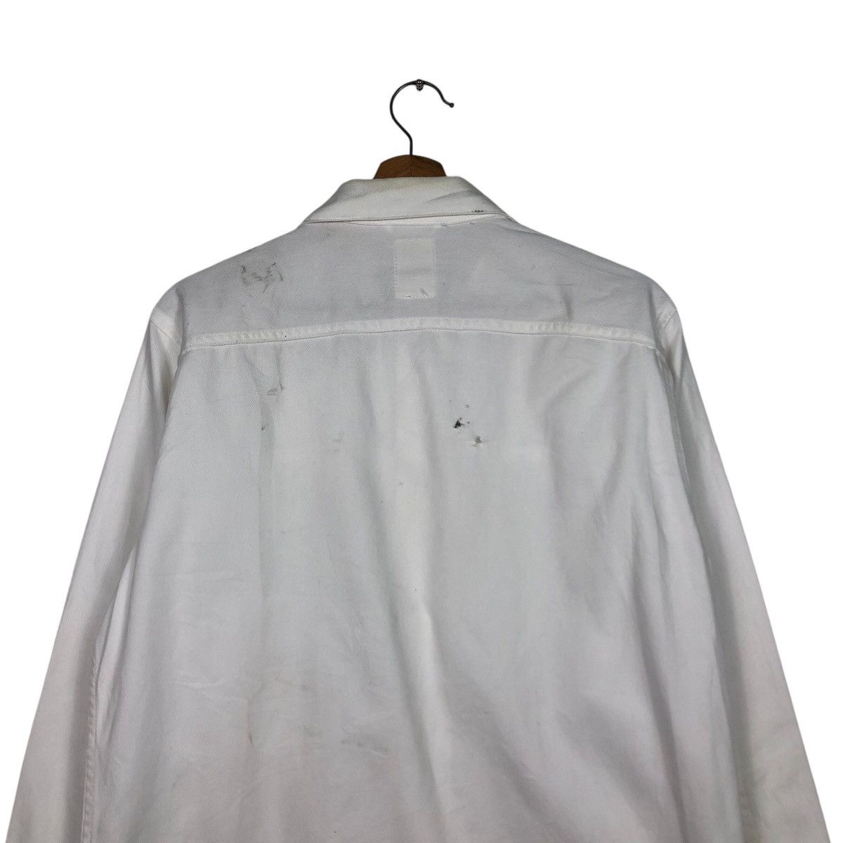 Japanese Brand 📌Vintage Biker Chore Jacket Back Number Issey Miyake Size US XL / EU 56 / 4 - 10 Thumbnail