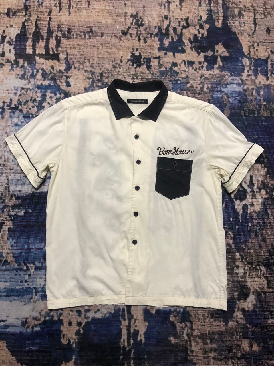 Japanese Brand World Wide Love Seek & Destroy Embroidered Print Rare Size US M / EU 48-50 / 2 - 2 Thumbnail