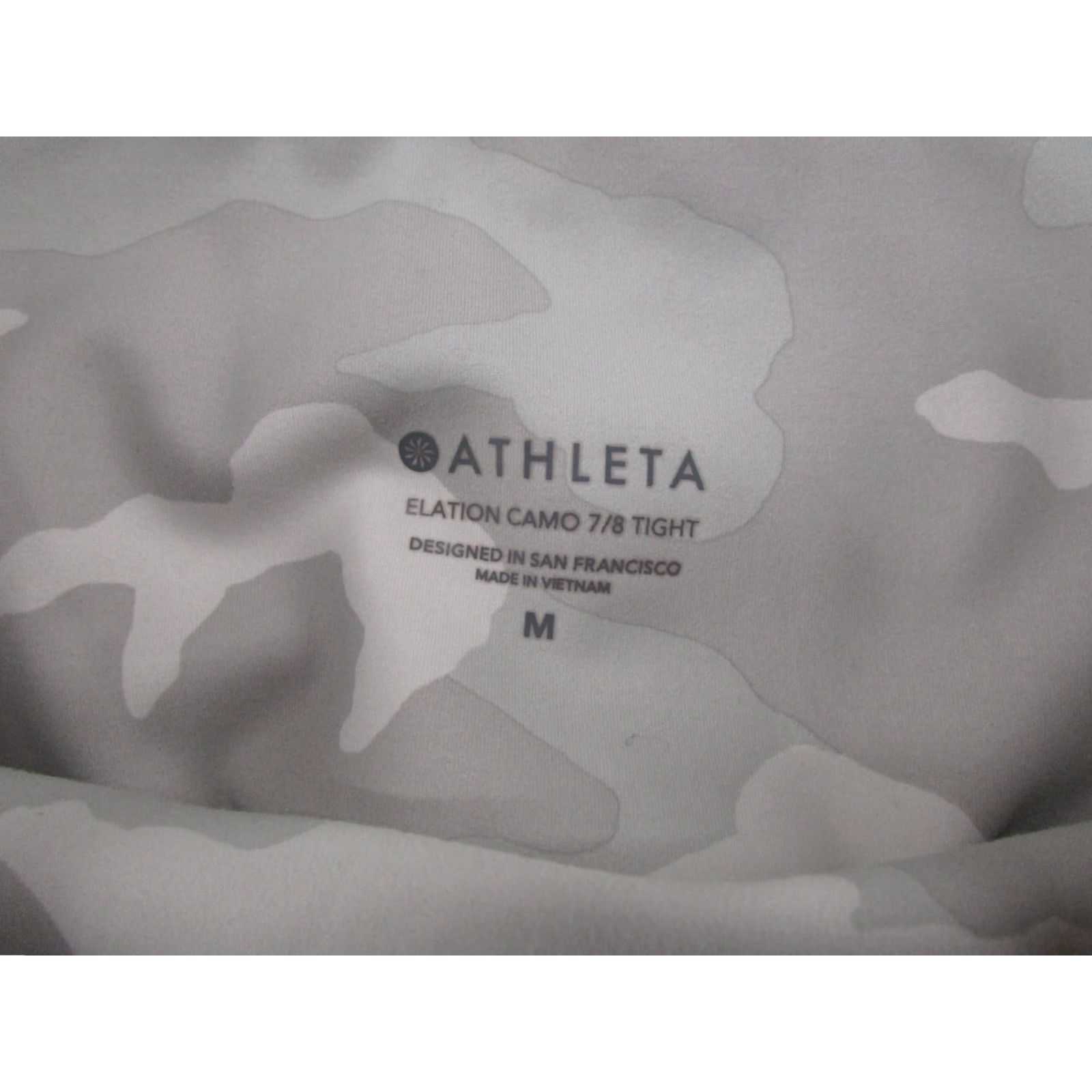 Athleta Athleta Leggings Women's Size M Gray Camo Camouflage Yoga Elation 7/8 Tight Size 32" / US 10 / IT 46 - 2 Thumbnail
