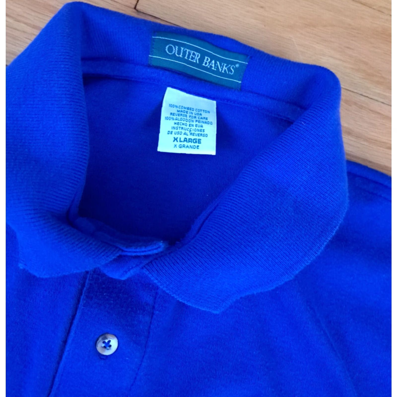 Chanel VINTAGE Trenton Channel Plant Safety Team Member 1/4 Button Embroidered XL USA Shirt Size US XL / EU 56 / 4 - 4 Thumbnail