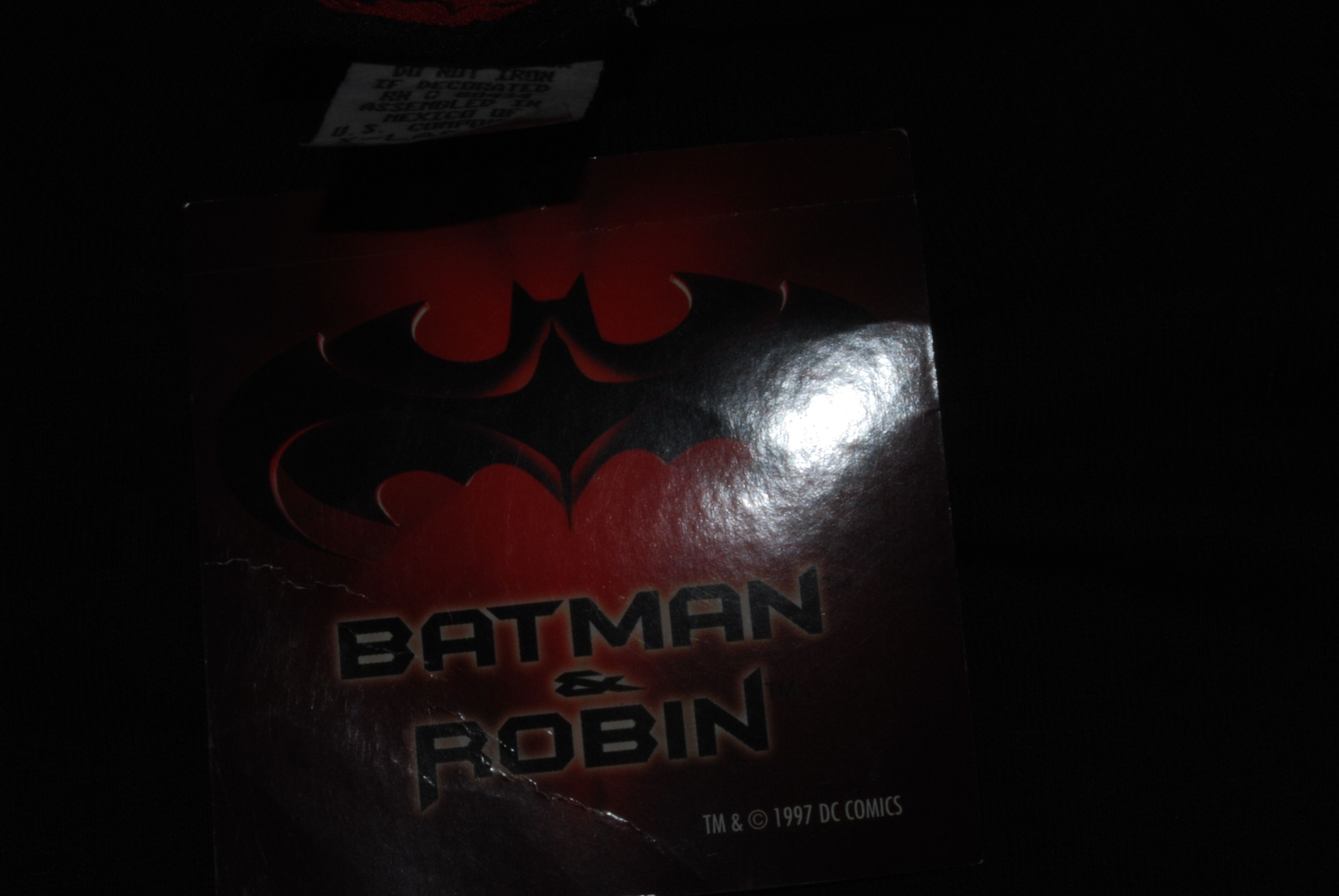 DC Comics Batman & Robin Movie DC Comics T-Shirt from 1997 NOS w/Tags Size US XL / EU 56 / 4 - 11 Thumbnail