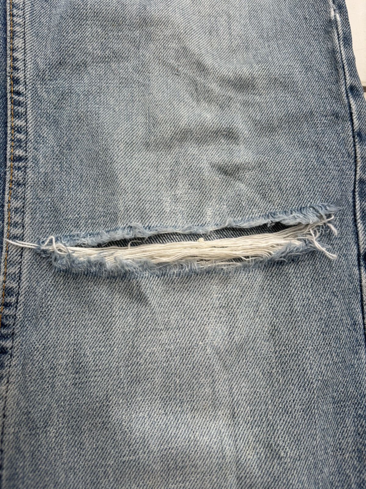 Helmut Lang Vintage Sanded Denim Jeans Size US 28 / EU 44 - 5 Thumbnail