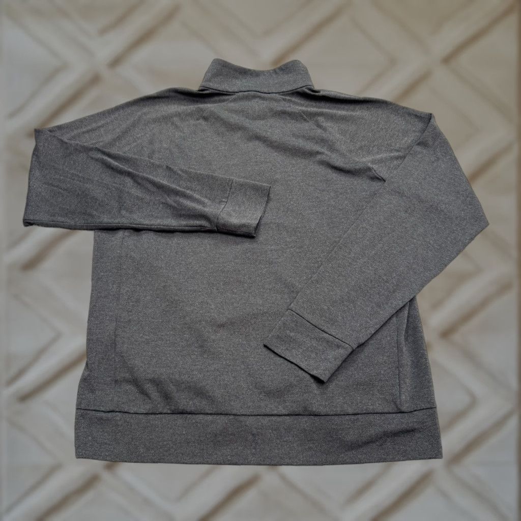 Vintage BR Standard 1/4 Zip Pullover Performance Shirt Men Small Gray Long Sleeve Active Shirt Size US M / EU 48-50 / 2 - 1 Thumbnail
