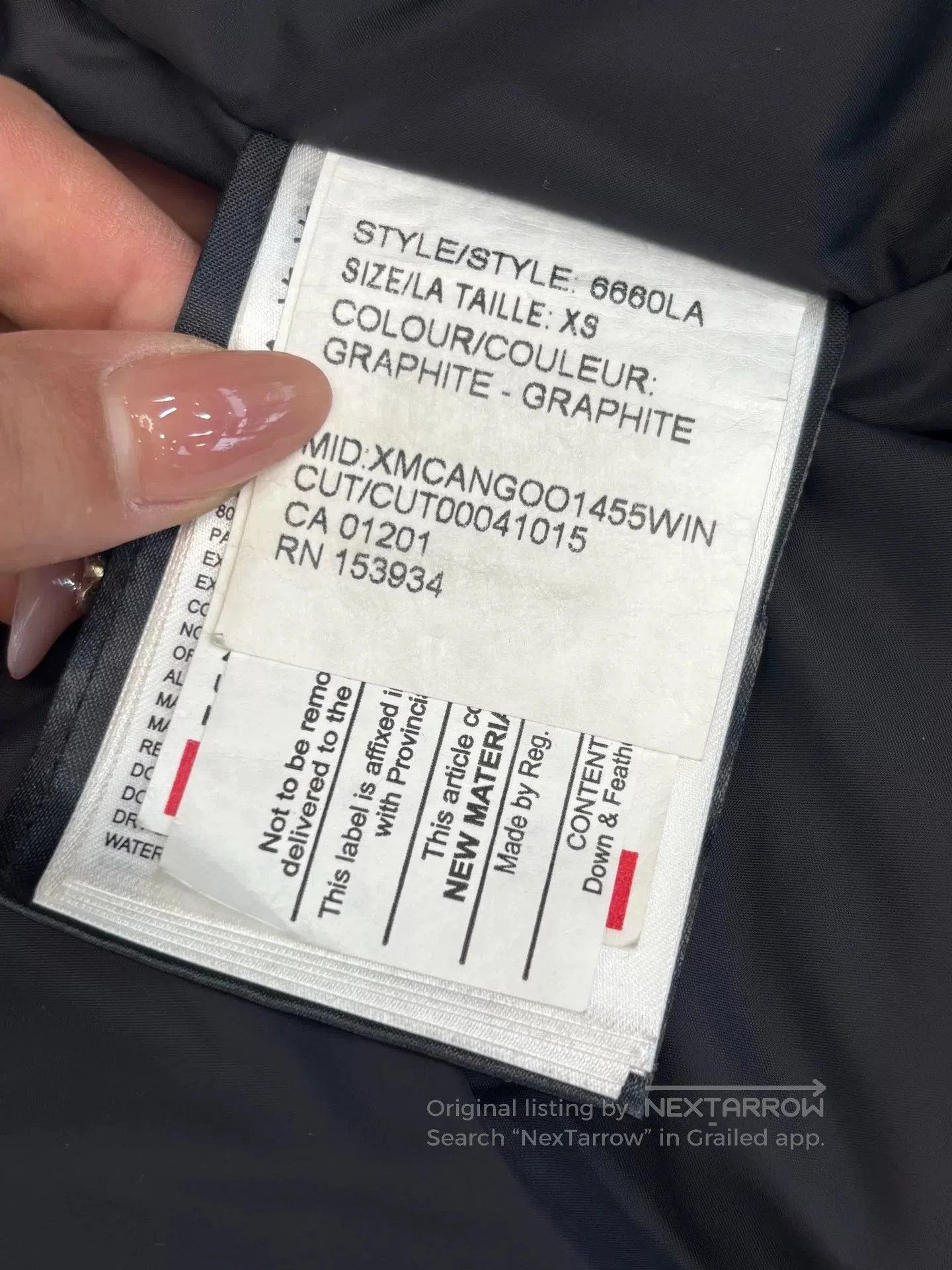 Canada Goose Canada Goose Women's Gray Parka XS. Size XS / US 0-2 / IT 36-38 - 6 Thumbnail