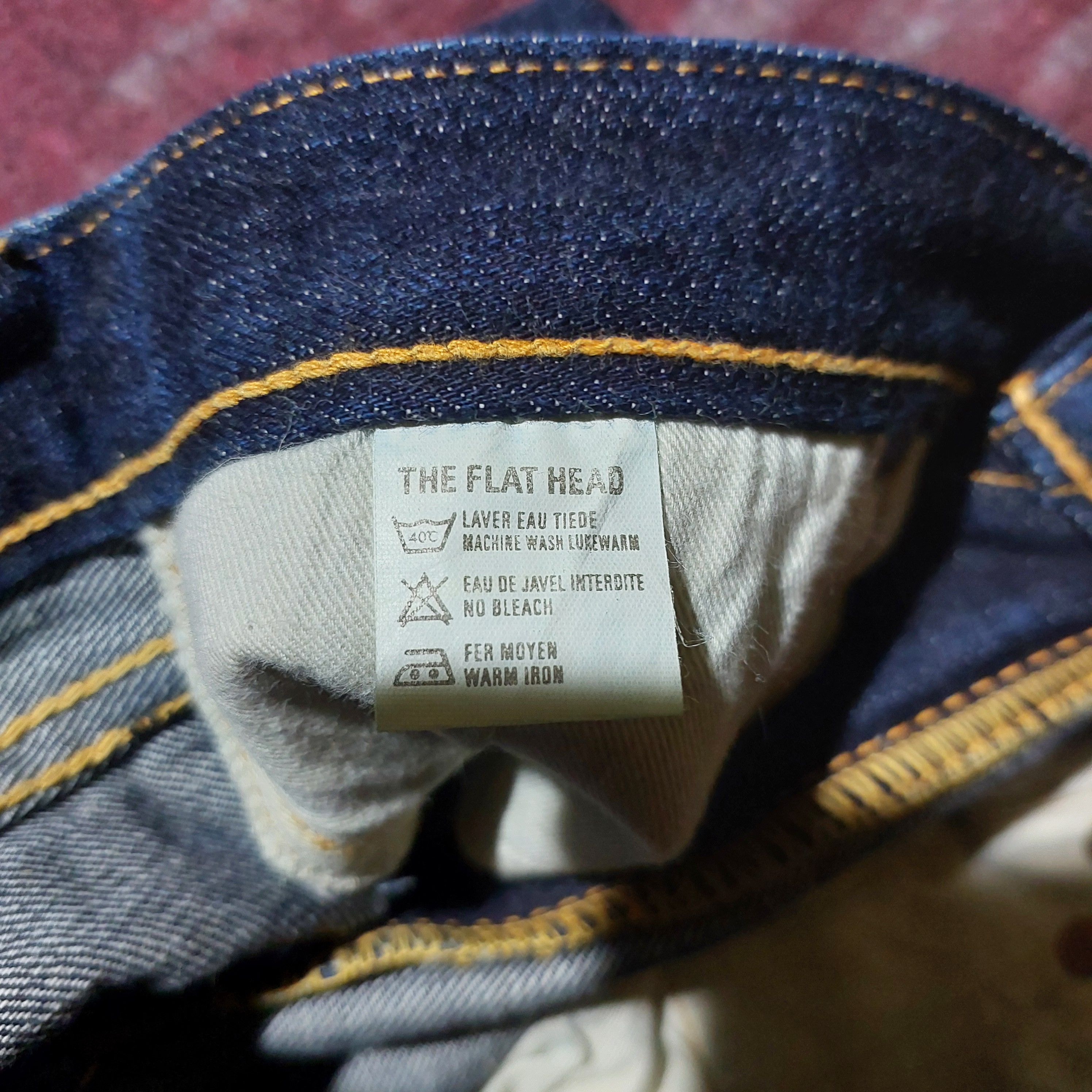 The Flat Head The Flat Head 3007 Flared jeans Size US 29 - 14 Thumbnail