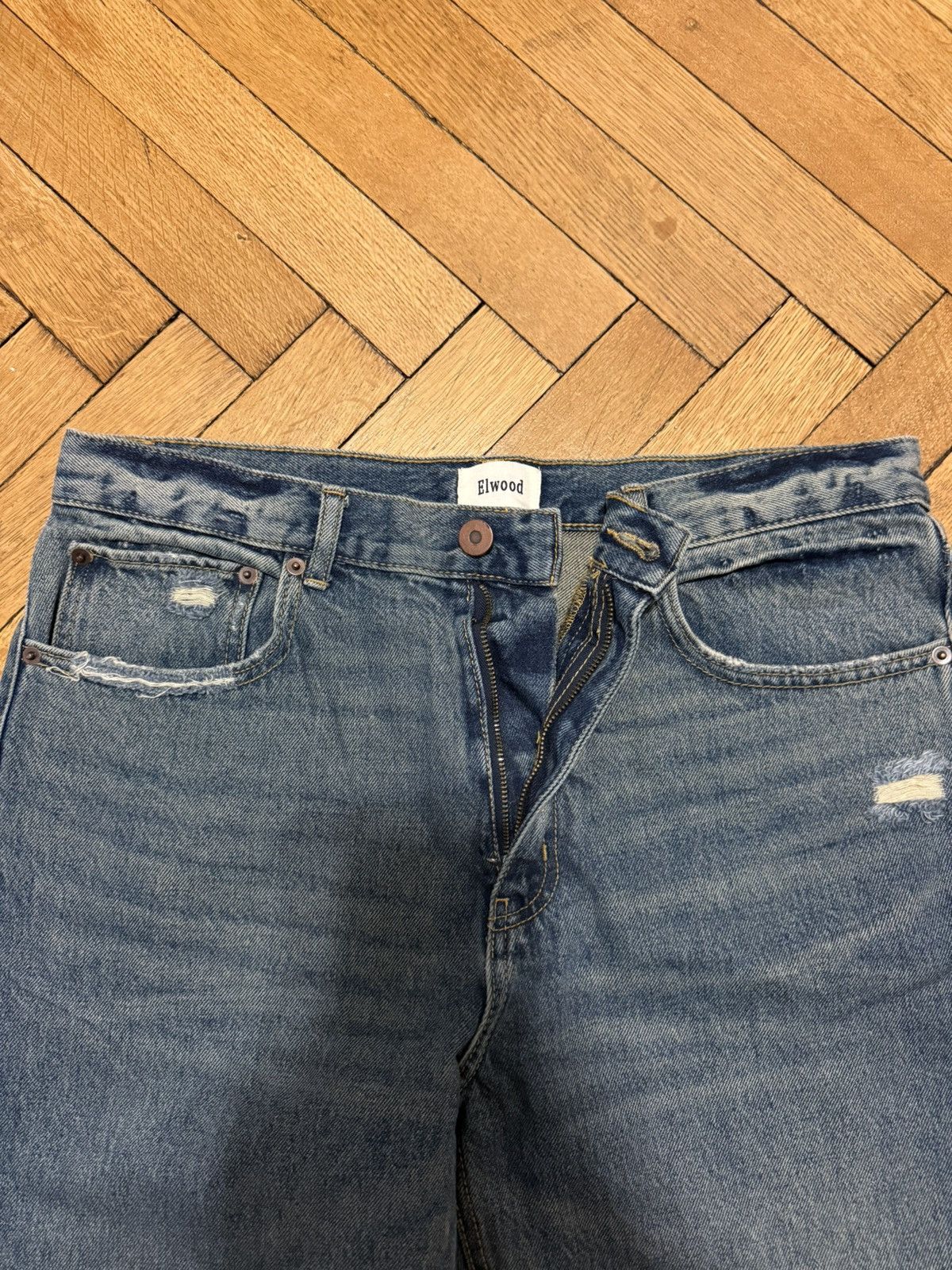 Elwood Elwood cropped jeans Size US 32 / EU 48 - 2 Thumbnail