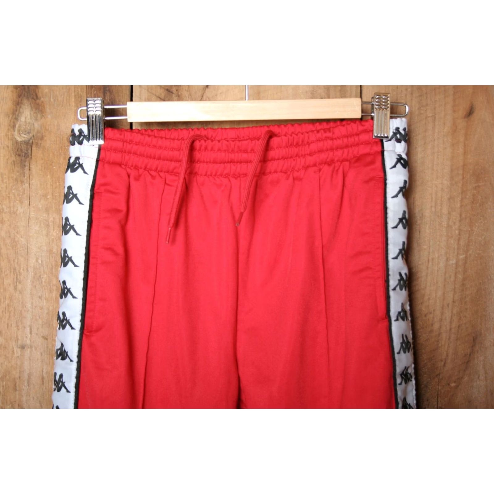Kappa VINTAGE Kappa Sport Trousers Red Soccer Track Pants Sz. S Unisex Adults Regular Inseam 31" Polyester Drawstring Athletic Pants Size US 29 - 2 Thumbnail