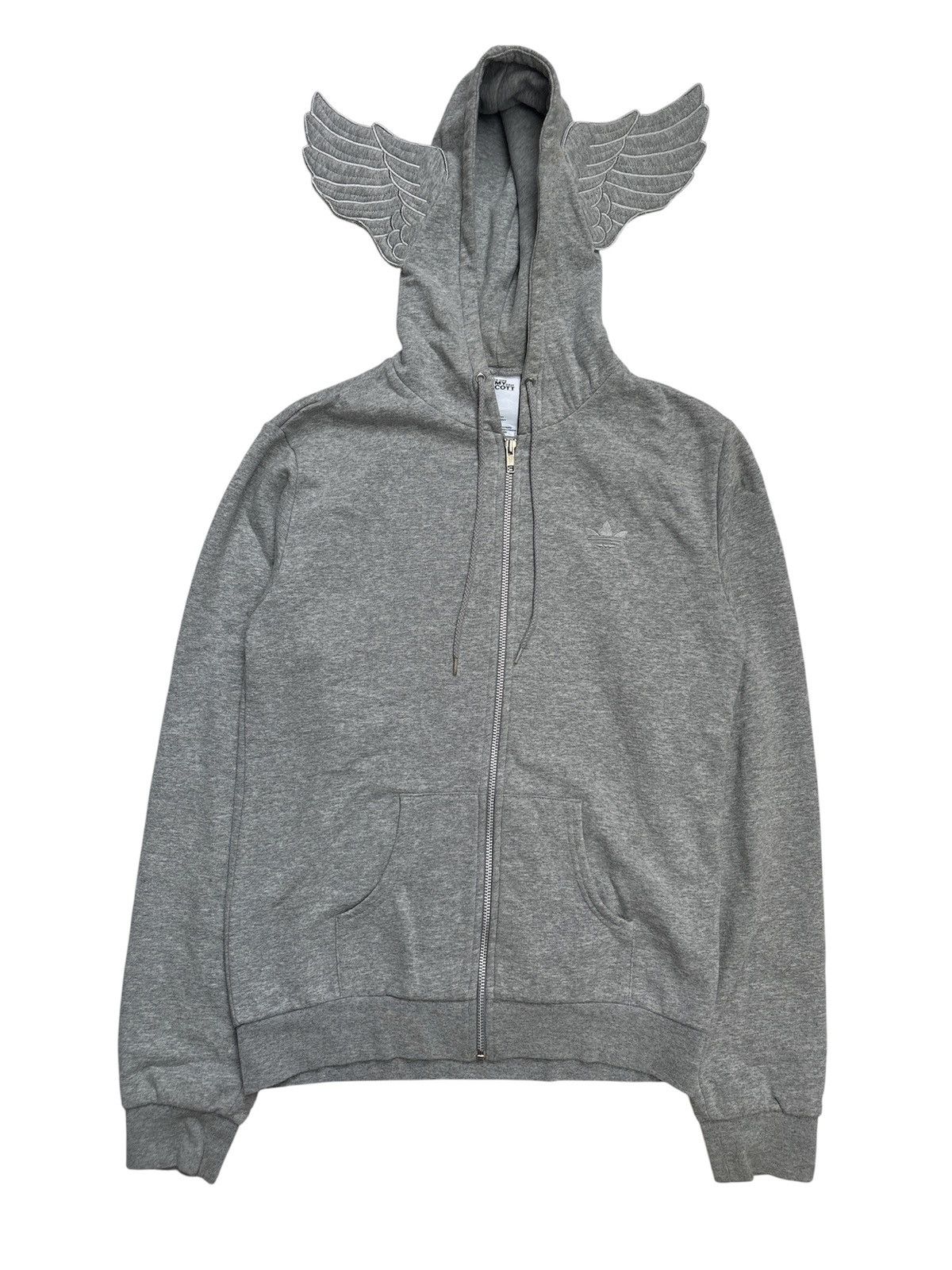 Jeremy Scott Jeremy Scott x Adidas Wings Zipper Hoodie from 2010